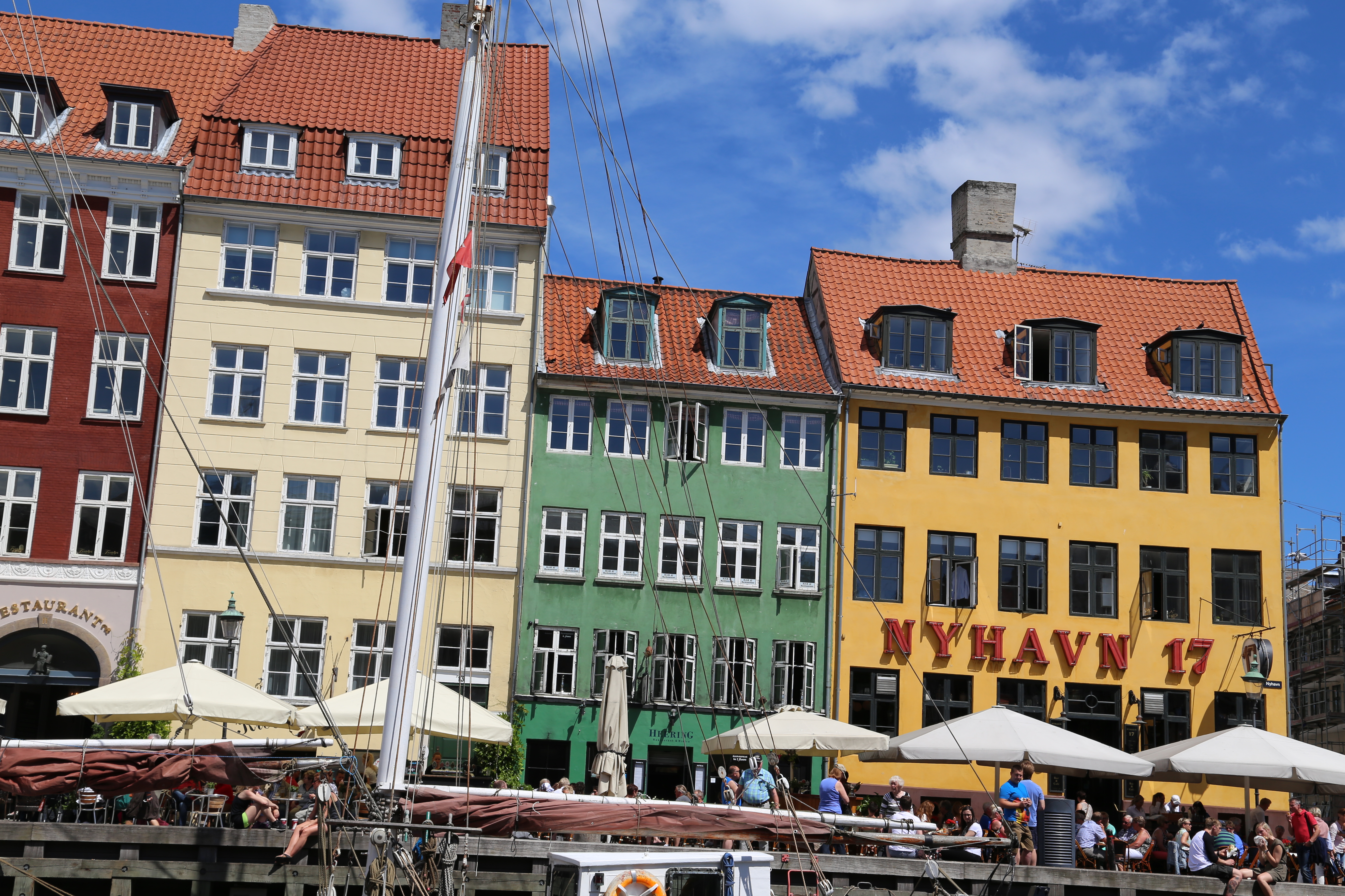 2014 Europe Trip Day 12 - Denmark (Copenhagen, The Little Mermaid Statue, Changing of the Guard (Vagtparade) Amalienborg Palace, The Marble Church (Frederiks Church), Nyhavn, Canal Boat Tour, The Church of Our Lady (Christus), Somods Bolcher Danish Candy)