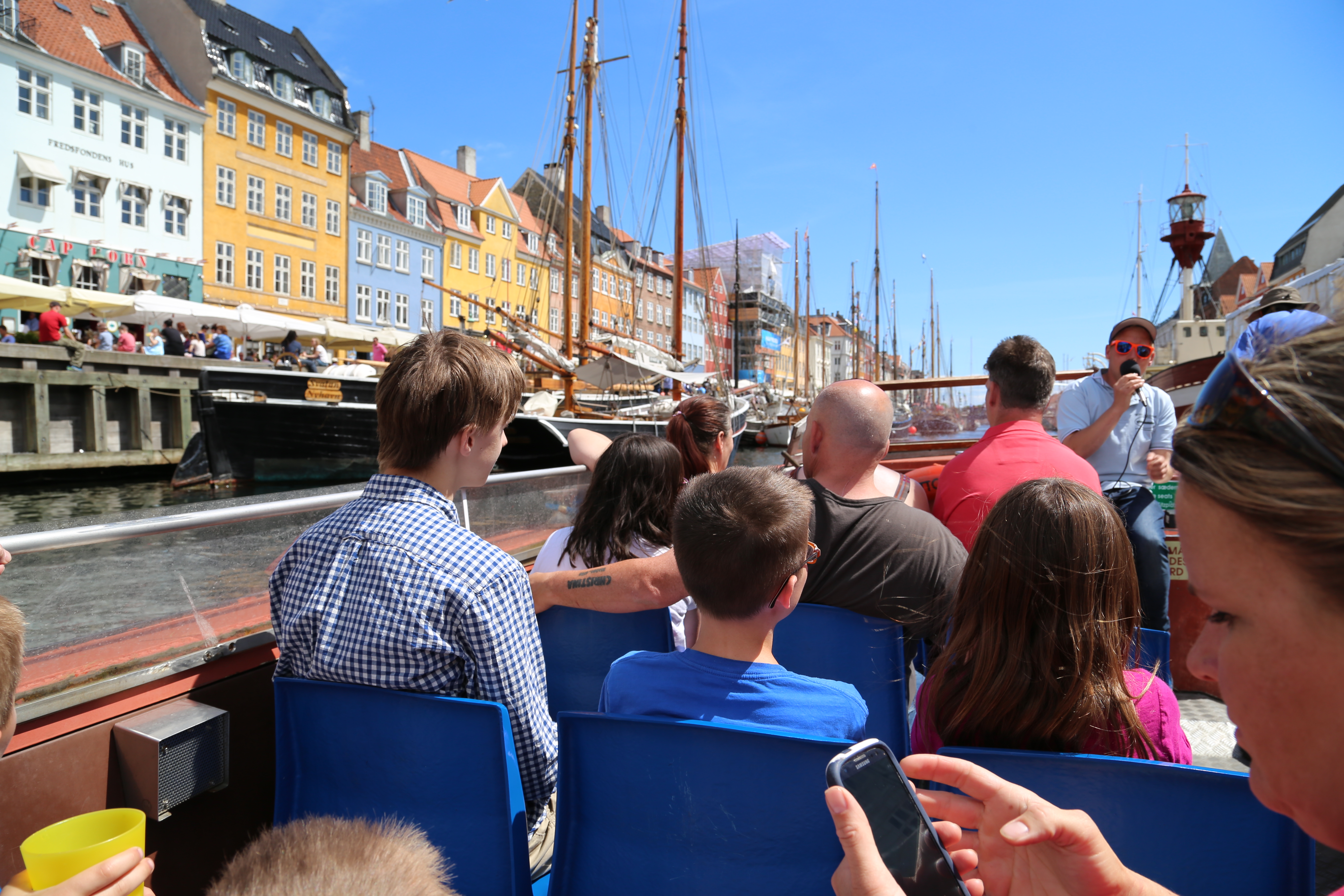 2014 Europe Trip Day 12 - Denmark (Copenhagen, The Little Mermaid Statue, Changing of the Guard (Vagtparade) Amalienborg Palace, The Marble Church (Frederiks Church), Nyhavn, Canal Boat Tour, The Church of Our Lady (Christus), Somods Bolcher Danish Candy)