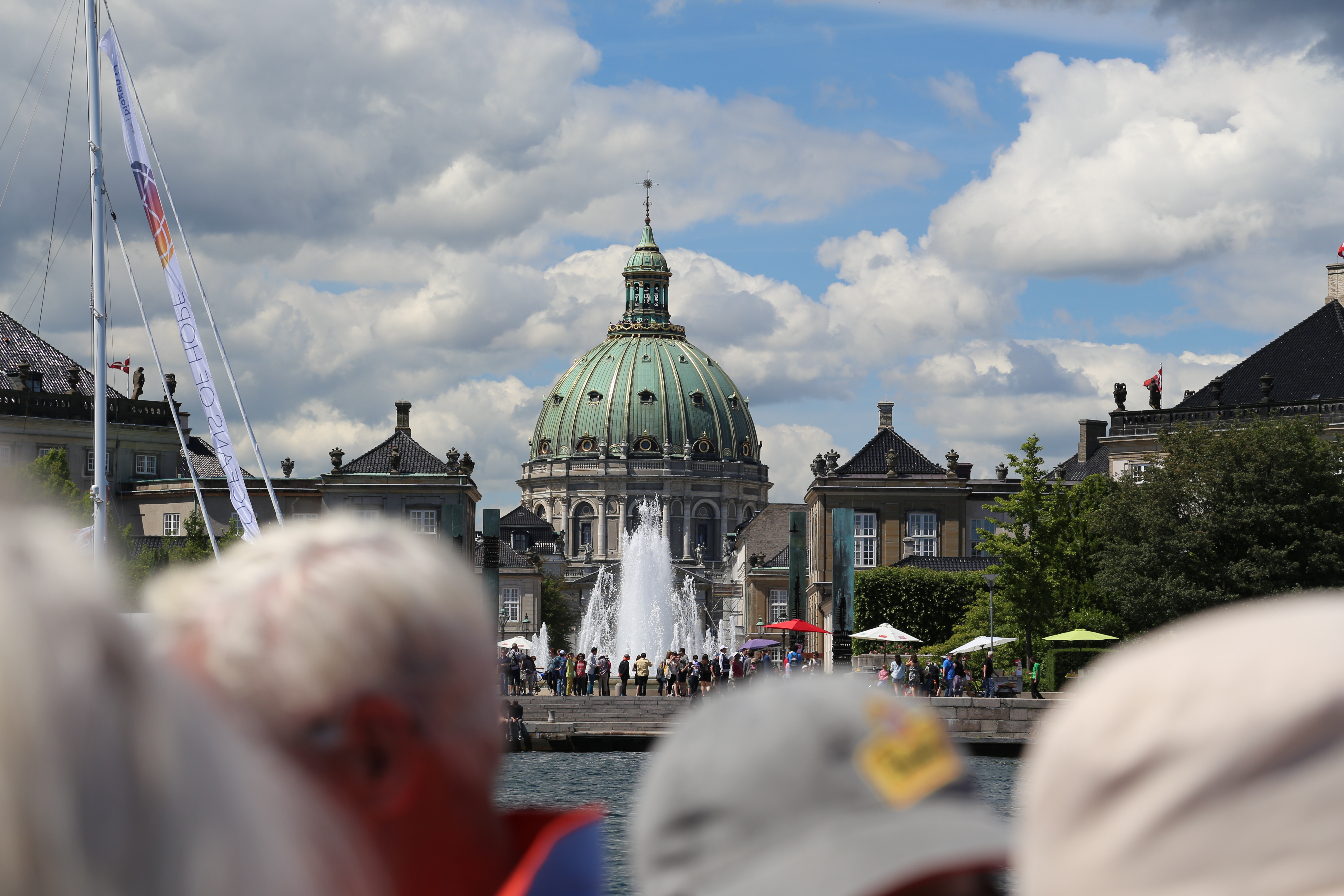 2014 Europe Trip Day 12 - Denmark (Copenhagen, The Little Mermaid Statue, Changing of the Guard (Vagtparade) Amalienborg Palace, The Marble Church (Frederiks Church), Nyhavn, Canal Boat Tour, The Church of Our Lady (Christus), Somods Bolcher Danish Candy)