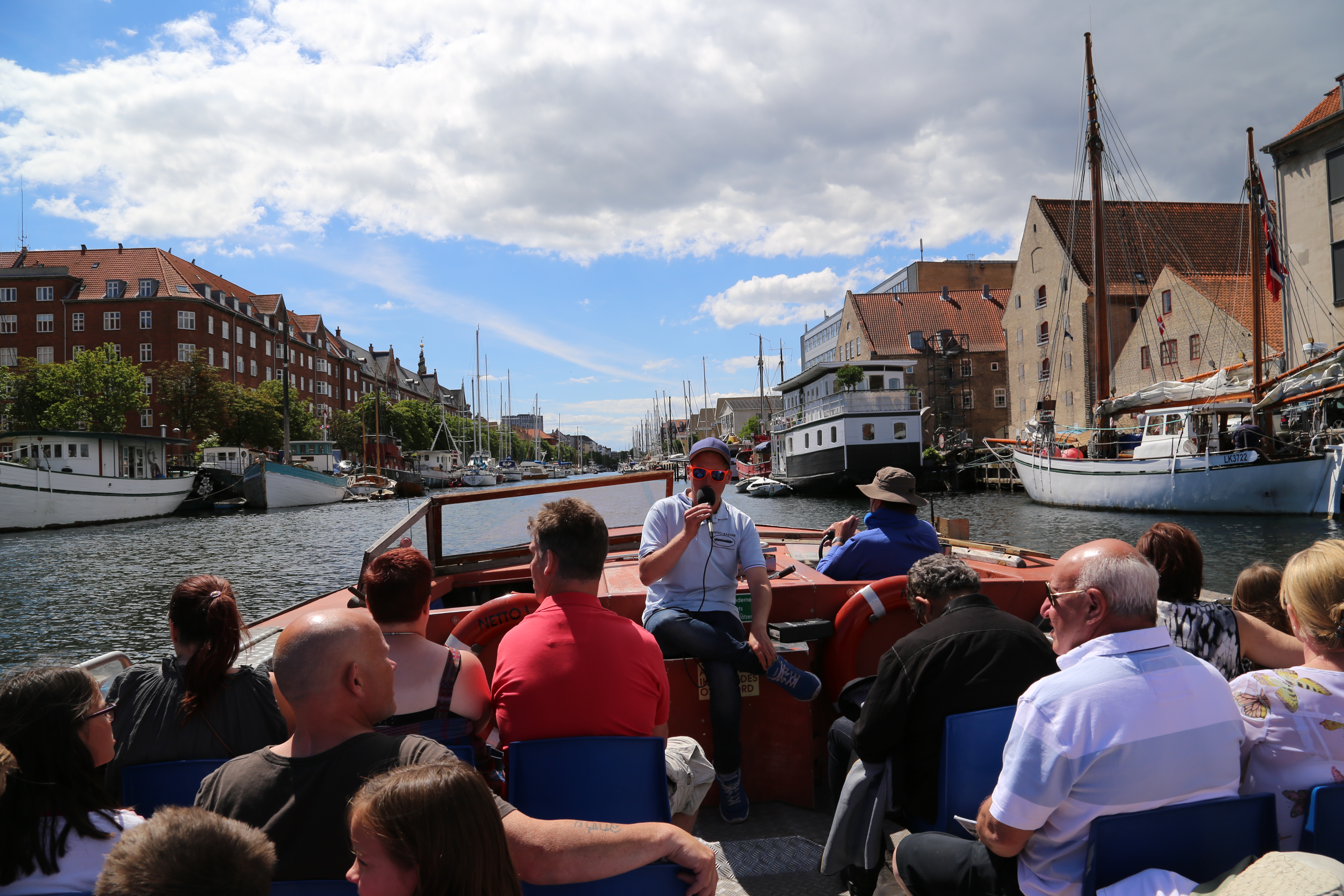 2014 Europe Trip Day 12 - Denmark (Copenhagen, The Little Mermaid Statue, Changing of the Guard (Vagtparade) Amalienborg Palace, The Marble Church (Frederiks Church), Nyhavn, Canal Boat Tour, The Church of Our Lady (Christus), Somods Bolcher Danish Candy)