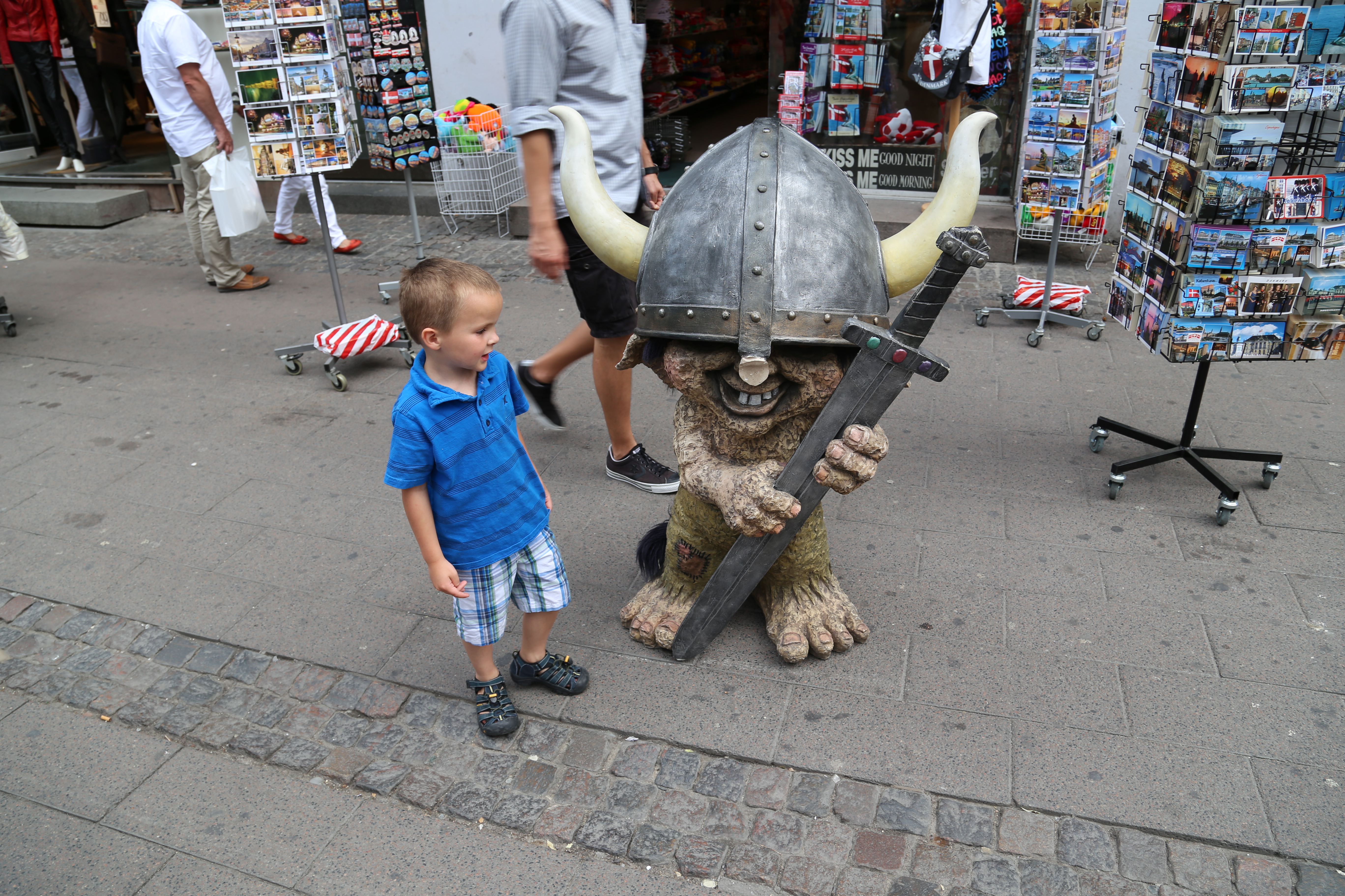 2014 Europe Trip Day 12 - Denmark (Copenhagen, The Little Mermaid Statue, Changing of the Guard (Vagtparade) Amalienborg Palace, The Marble Church (Frederiks Church), Nyhavn, Canal Boat Tour, The Church of Our Lady (Christus), Somods Bolcher Danish Candy)