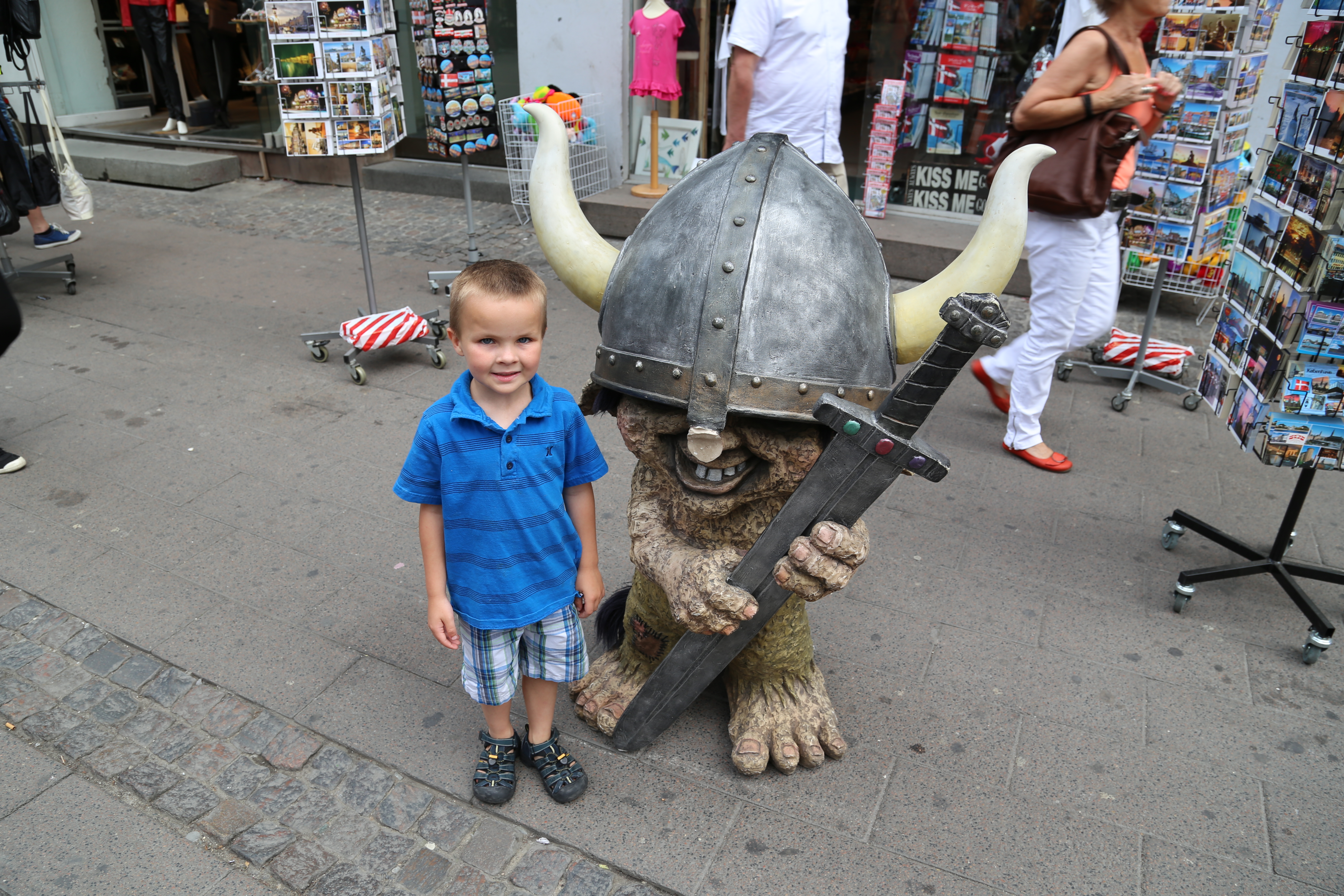 2014 Europe Trip Day 12 - Denmark (Copenhagen, The Little Mermaid Statue, Changing of the Guard (Vagtparade) Amalienborg Palace, The Marble Church (Frederiks Church), Nyhavn, Canal Boat Tour, The Church of Our Lady (Christus), Somods Bolcher Danish Candy)