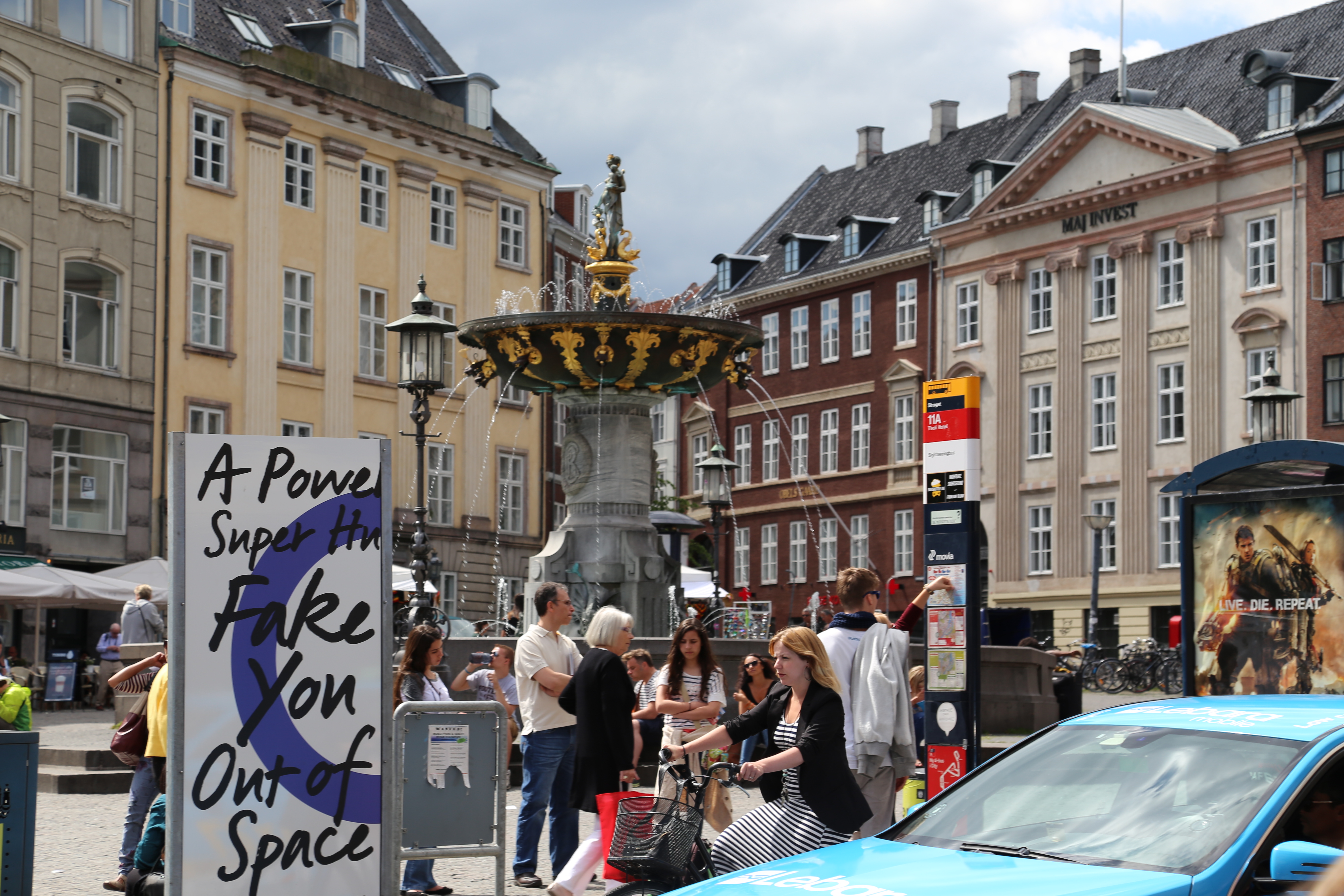 2014 Europe Trip Day 12 - Denmark (Copenhagen, The Little Mermaid Statue, Changing of the Guard (Vagtparade) Amalienborg Palace, The Marble Church (Frederiks Church), Nyhavn, Canal Boat Tour, The Church of Our Lady (Christus), Somods Bolcher Danish Candy)