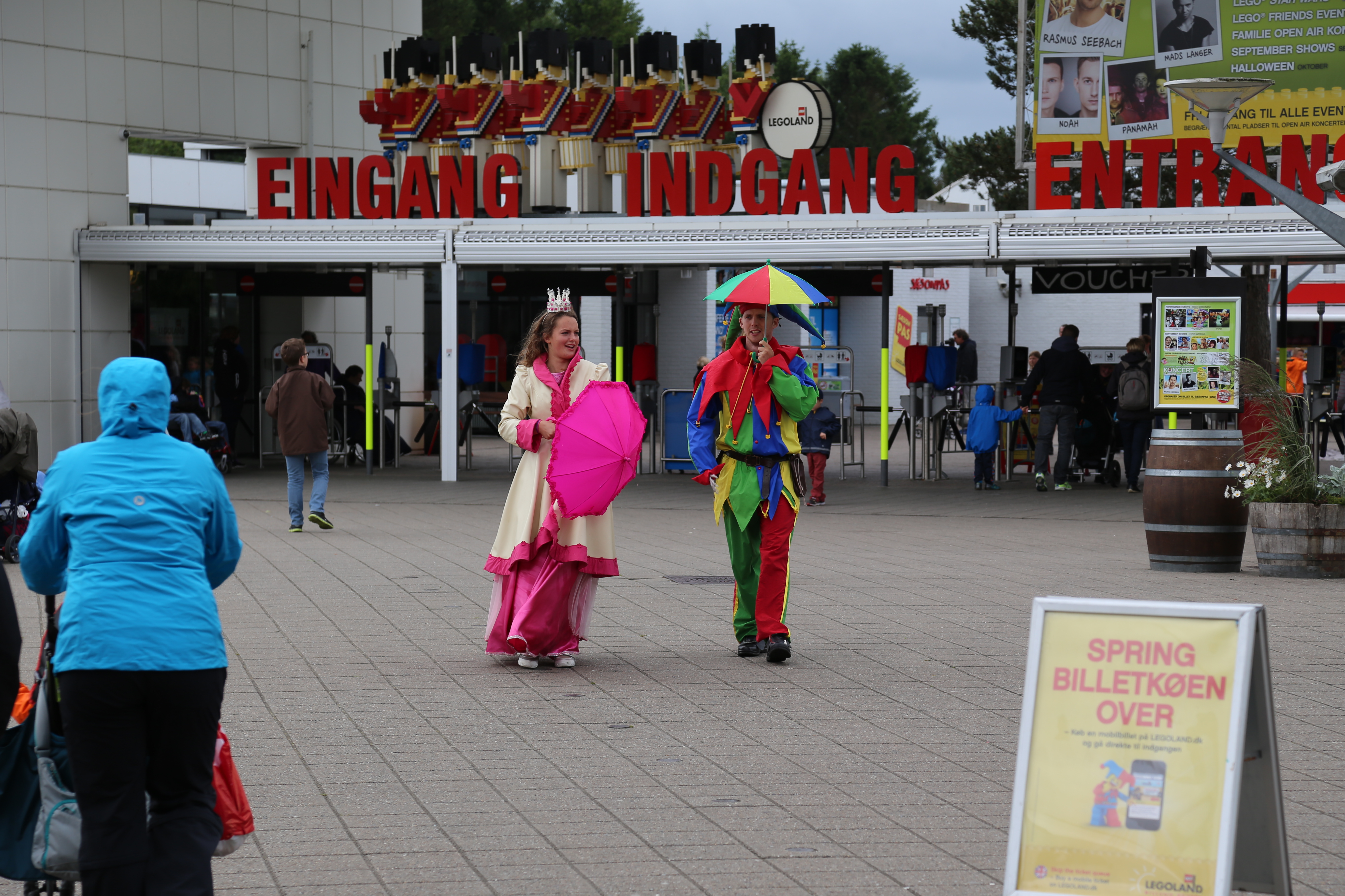 2014 Europe Trip Day 16 - Denmark (Danish Money, Langaa Camping Cabin, Legoland Billund Resort (World's First Legoland - 1968), Danish Hotdogs, Legoland Drivers License, Peeing on the Legotrain, Legoland Holiday Village Cabin and Playground)