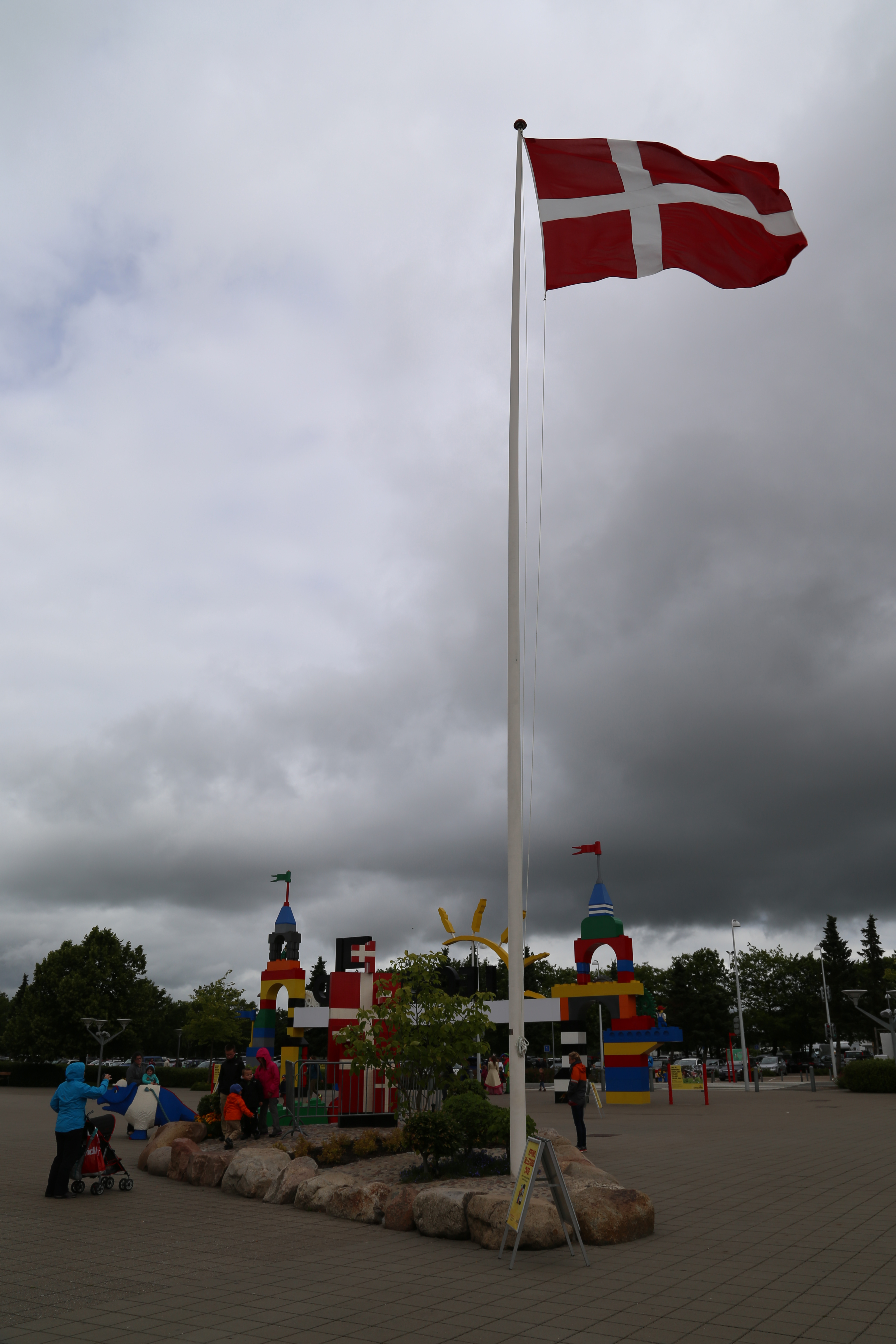 2014 Europe Trip Day 16 - Denmark (Danish Money, Langaa Camping Cabin, Legoland Billund Resort (World's First Legoland - 1968), Danish Hotdogs, Legoland Drivers License, Peeing on the Legotrain, Legoland Holiday Village Cabin and Playground)