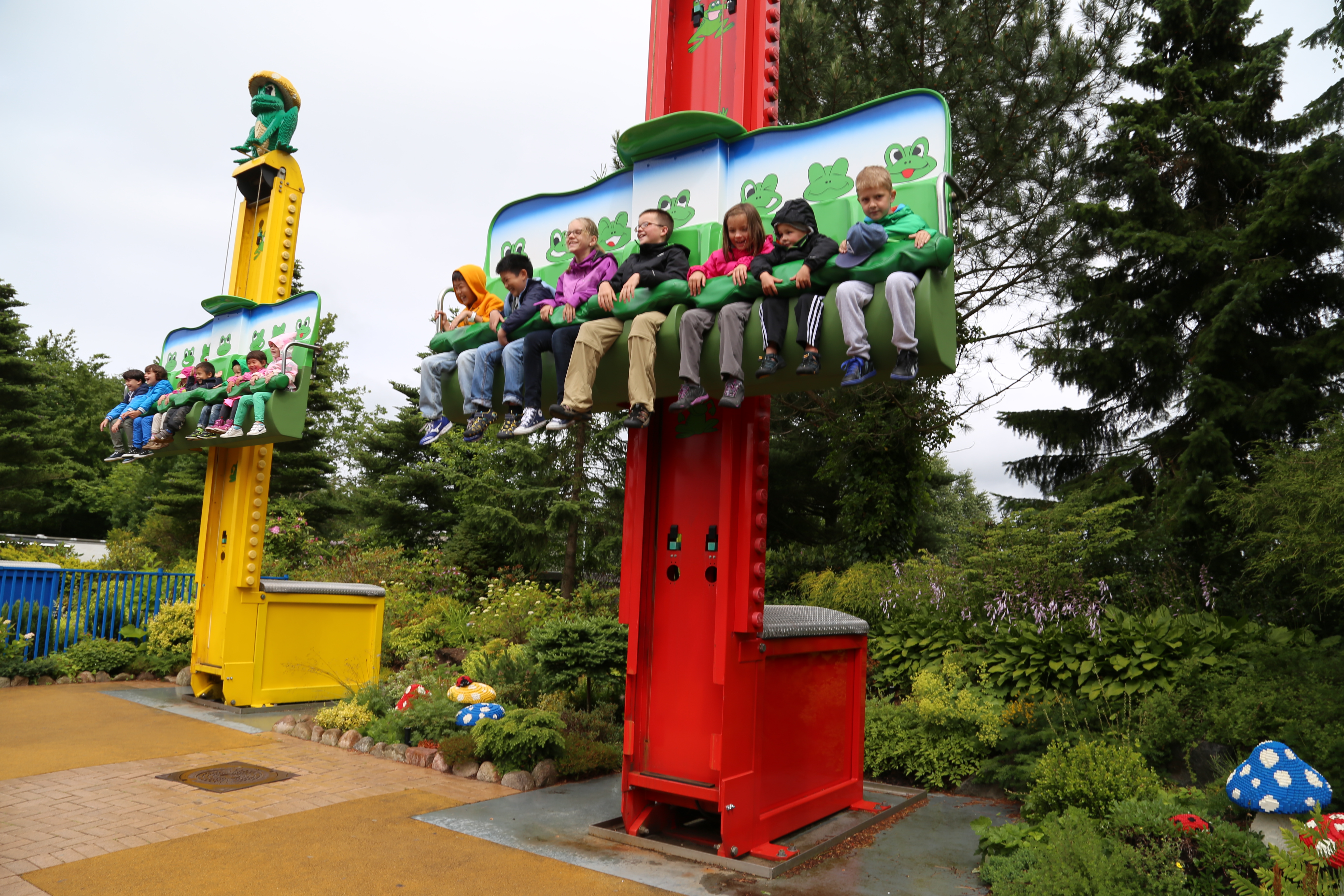 2014 Europe Trip Day 16 - Denmark (Danish Money, Langaa Camping Cabin, Legoland Billund Resort (World's First Legoland - 1968), Danish Hotdogs, Legoland Drivers License, Peeing on the Legotrain, Legoland Holiday Village Cabin and Playground)