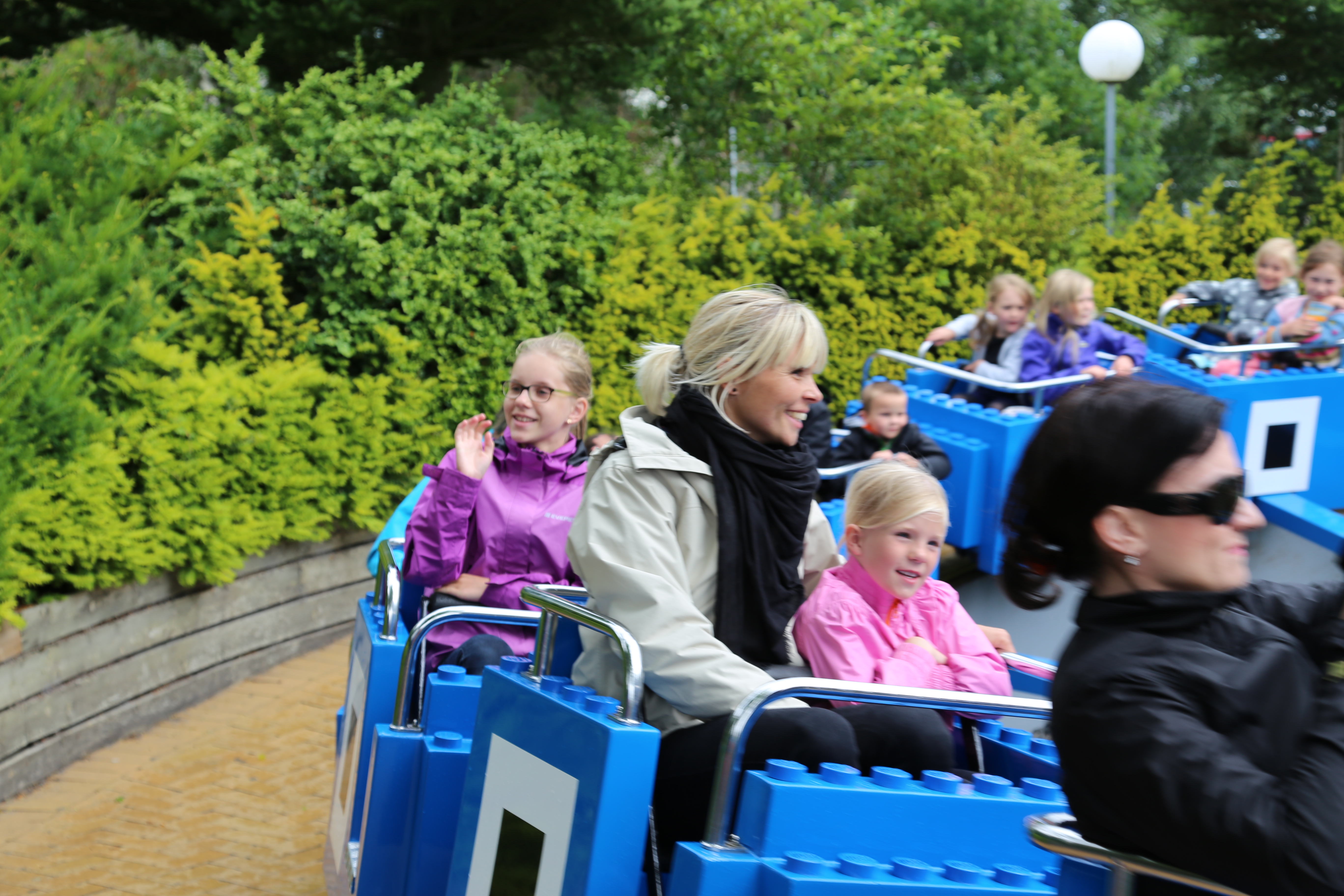 2014 Europe Trip Day 16 - Denmark (Danish Money, Langaa Camping Cabin, Legoland Billund Resort (World's First Legoland - 1968), Danish Hotdogs, Legoland Drivers License, Peeing on the Legotrain, Legoland Holiday Village Cabin and Playground)