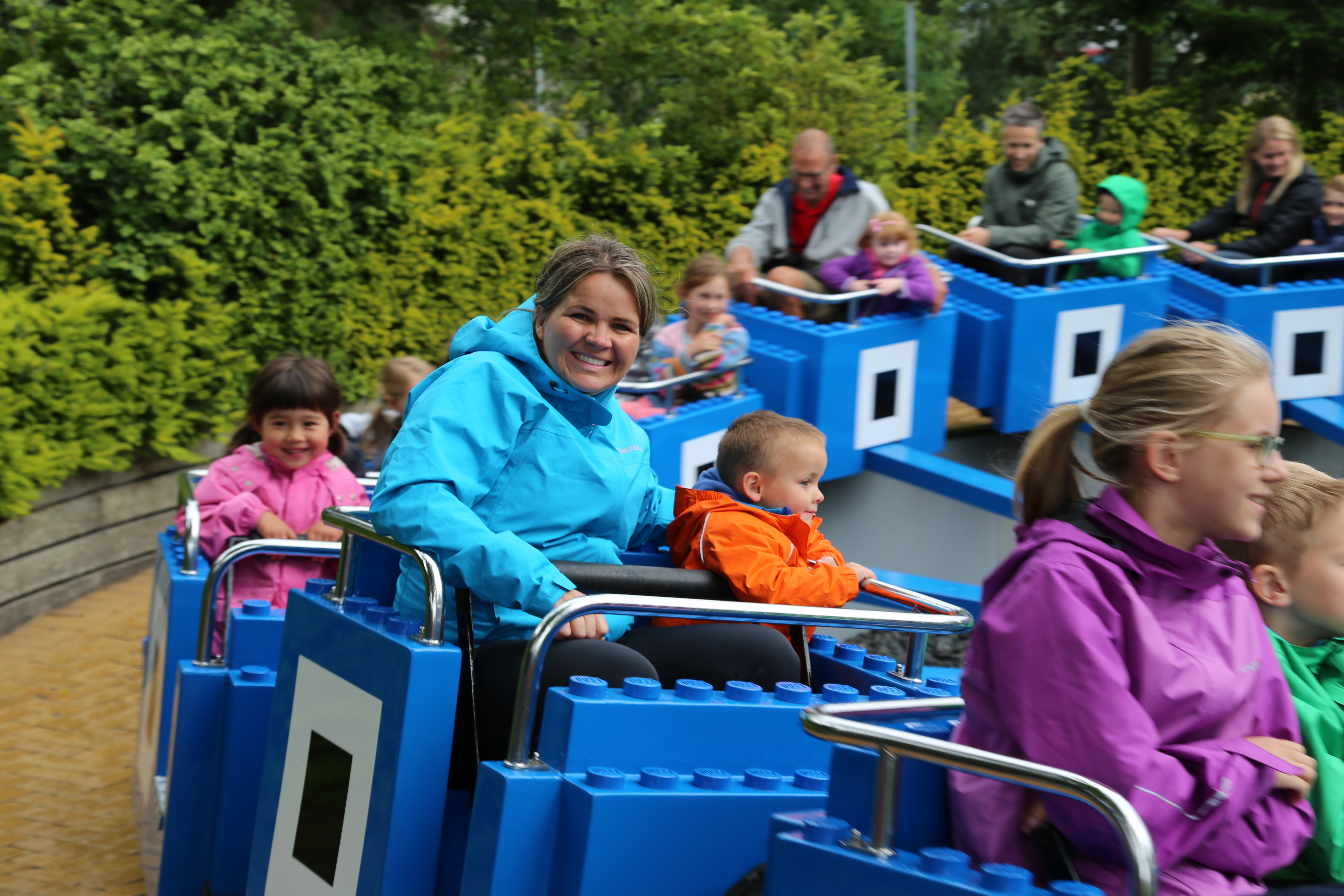 2014 Europe Trip Day 16 - Denmark (Danish Money, Langaa Camping Cabin, Legoland Billund Resort (World's First Legoland - 1968), Danish Hotdogs, Legoland Drivers License, Peeing on the Legotrain, Legoland Holiday Village Cabin and Playground)