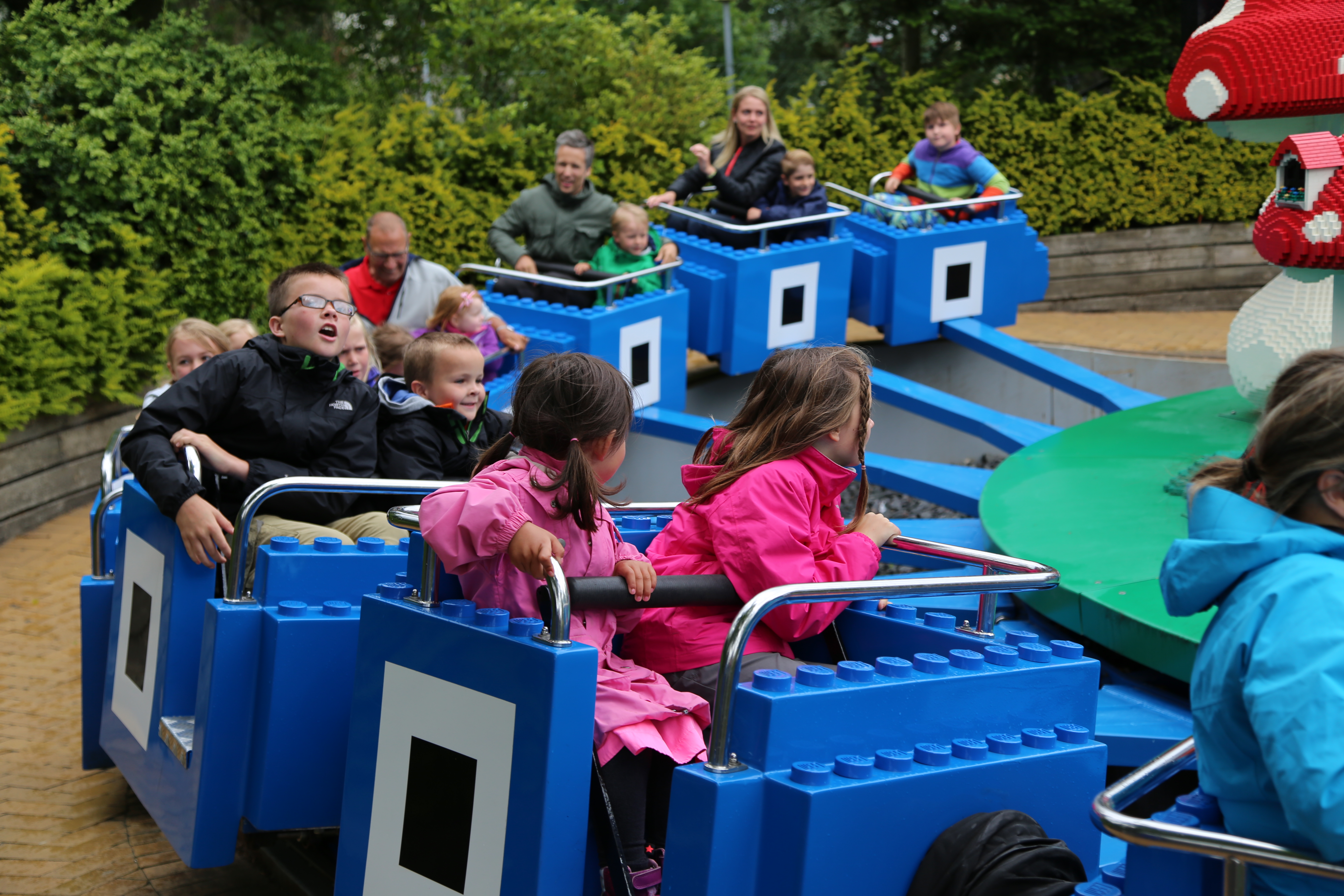 2014 Europe Trip Day 16 - Denmark (Danish Money, Langaa Camping Cabin, Legoland Billund Resort (World's First Legoland - 1968), Danish Hotdogs, Legoland Drivers License, Peeing on the Legotrain, Legoland Holiday Village Cabin and Playground)