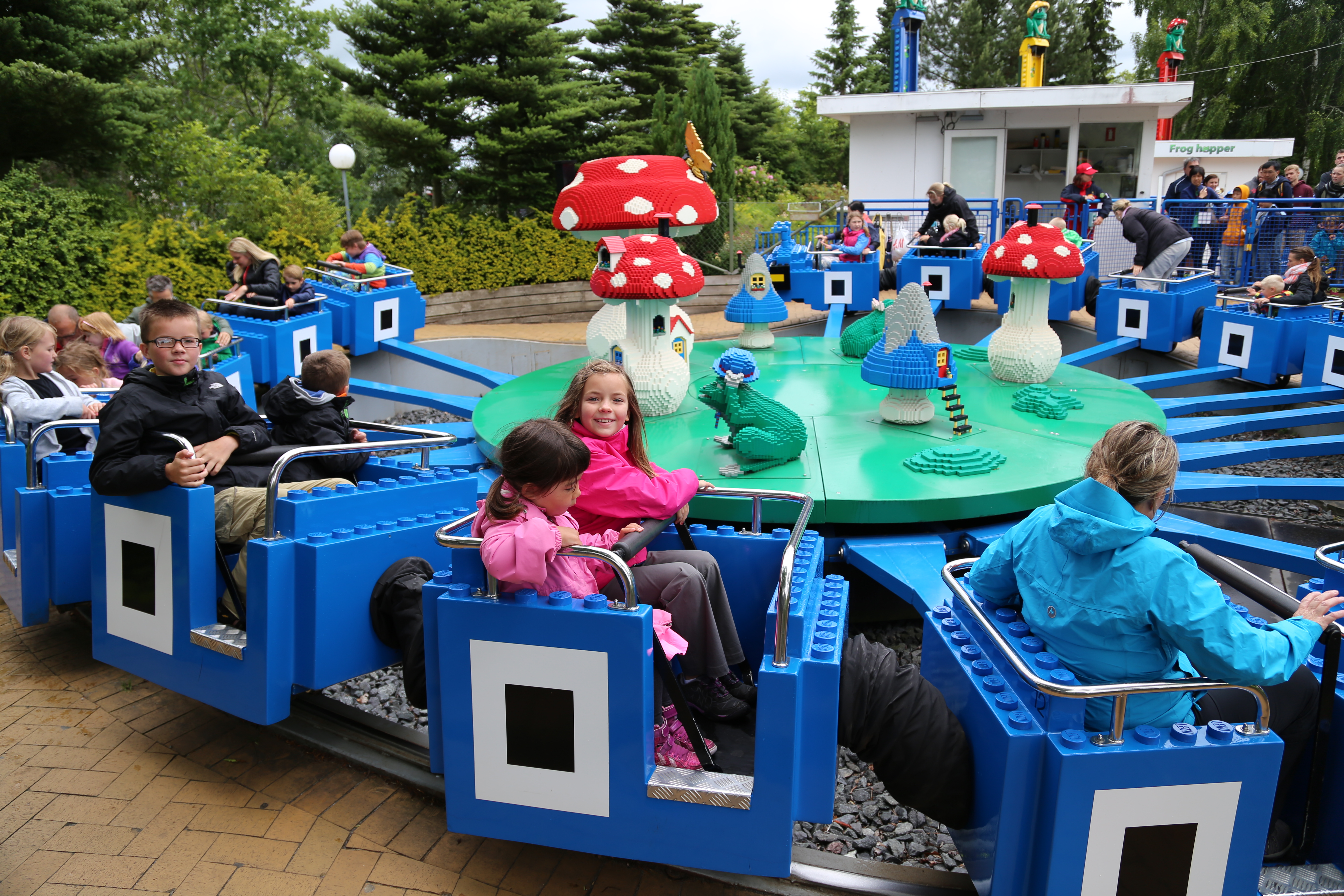 2014 Europe Trip Day 16 - Denmark (Danish Money, Langaa Camping Cabin, Legoland Billund Resort (World's First Legoland - 1968), Danish Hotdogs, Legoland Drivers License, Peeing on the Legotrain, Legoland Holiday Village Cabin and Playground)