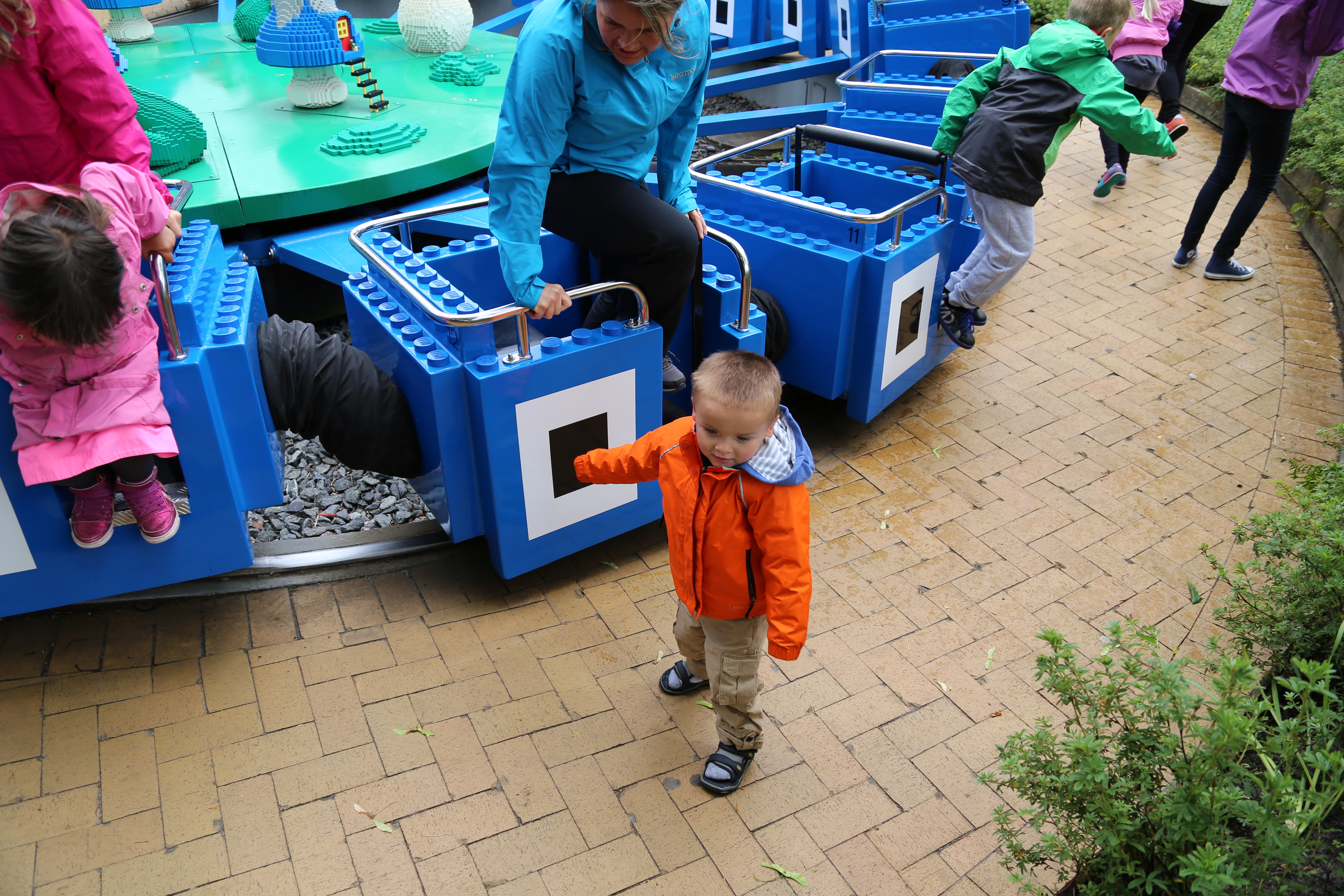 2014 Europe Trip Day 16 - Denmark (Danish Money, Langaa Camping Cabin, Legoland Billund Resort (World's First Legoland - 1968), Danish Hotdogs, Legoland Drivers License, Peeing on the Legotrain, Legoland Holiday Village Cabin and Playground)