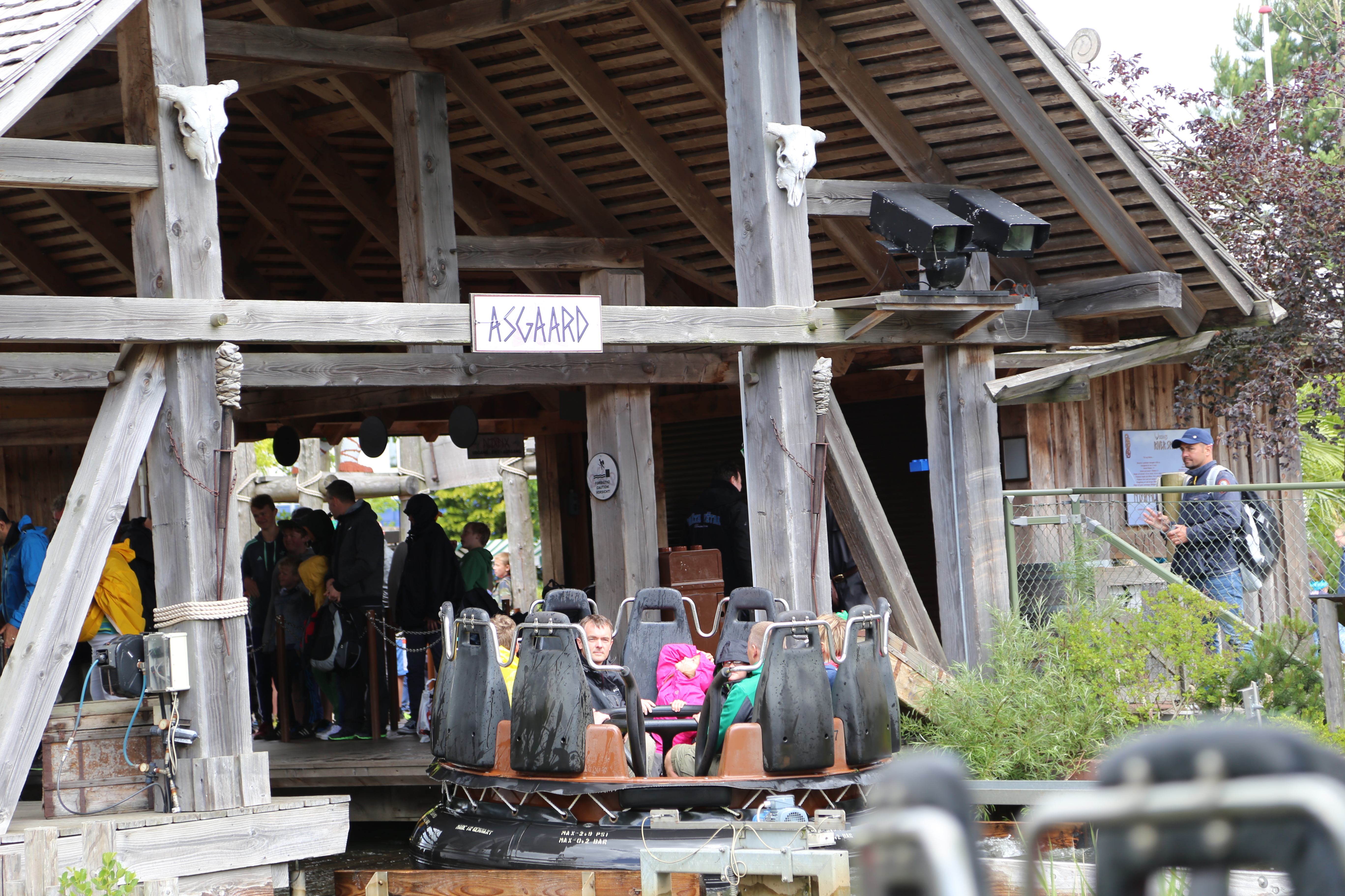 2014 Europe Trip Day 16 - Denmark (Danish Money, Langaa Camping Cabin, Legoland Billund Resort (World's First Legoland - 1968), Danish Hotdogs, Legoland Drivers License, Peeing on the Legotrain, Legoland Holiday Village Cabin and Playground)