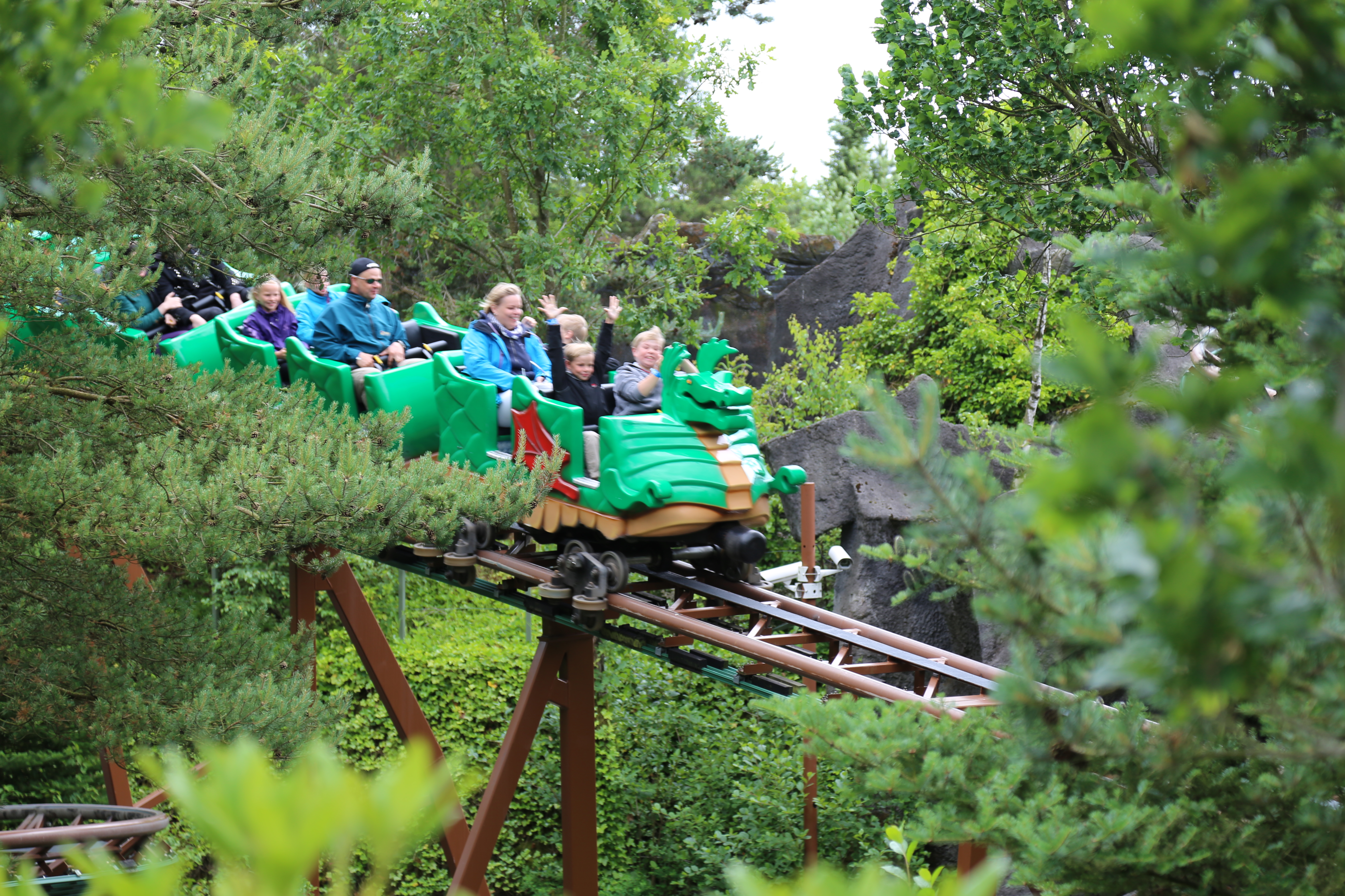 2014 Europe Trip Day 16 - Denmark (Danish Money, Langaa Camping Cabin, Legoland Billund Resort (World's First Legoland - 1968), Danish Hotdogs, Legoland Drivers License, Peeing on the Legotrain, Legoland Holiday Village Cabin and Playground)