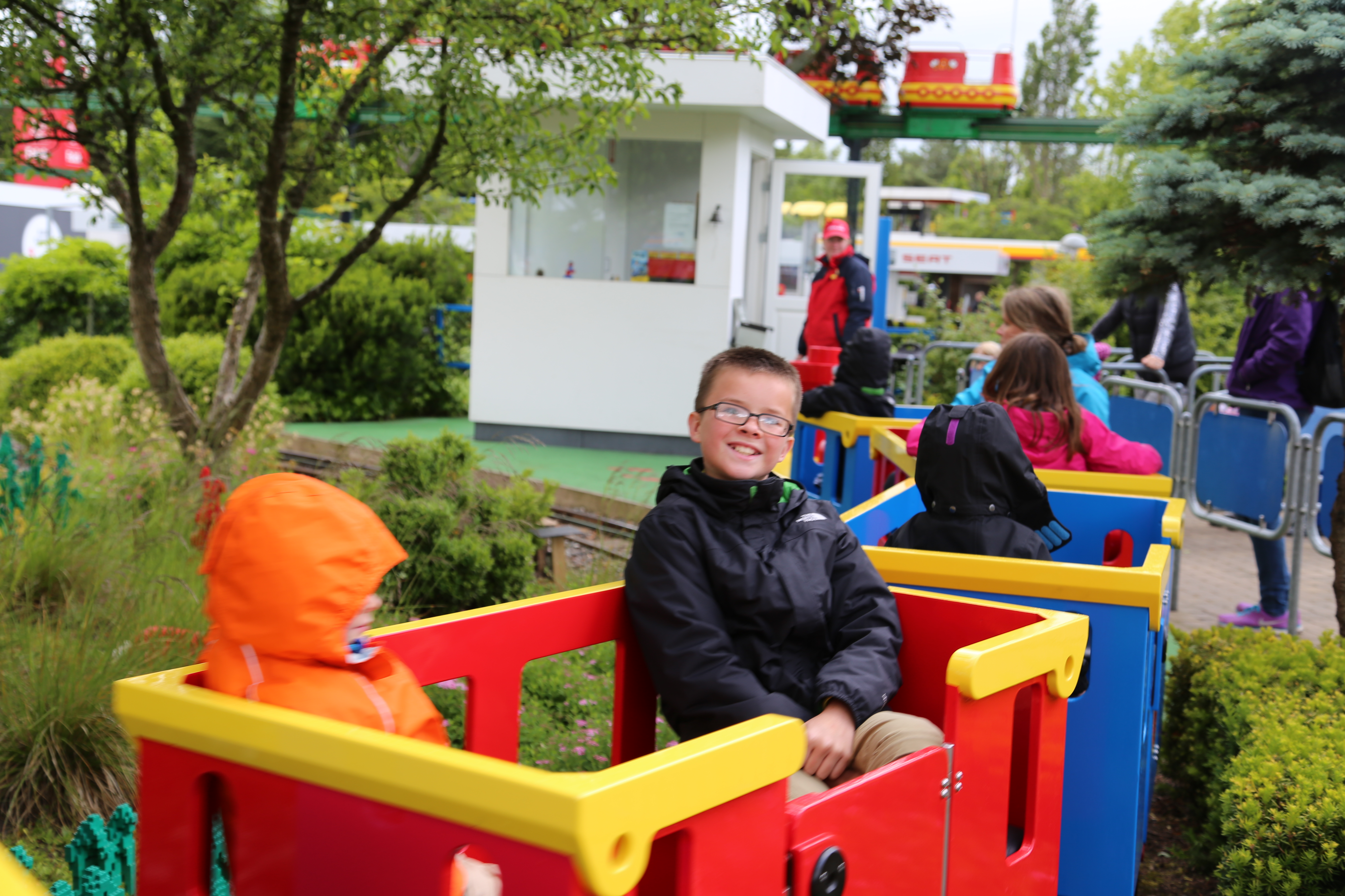 2014 Europe Trip Day 16 - Denmark (Danish Money, Langaa Camping Cabin, Legoland Billund Resort (World's First Legoland - 1968), Danish Hotdogs, Legoland Drivers License, Peeing on the Legotrain, Legoland Holiday Village Cabin and Playground)