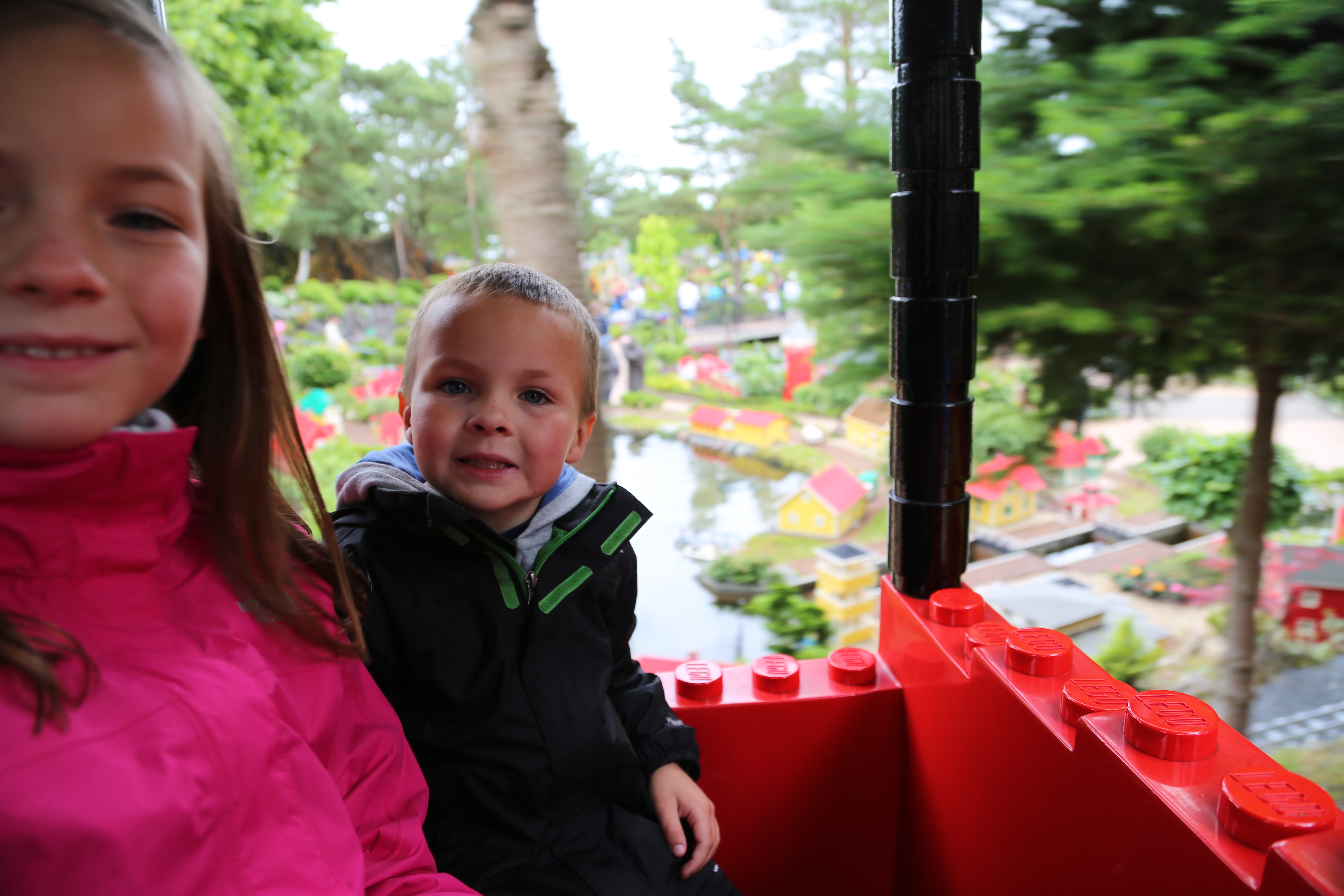 2014 Europe Trip Day 16 - Denmark (Danish Money, Langaa Camping Cabin, Legoland Billund Resort (World's First Legoland - 1968), Danish Hotdogs, Legoland Drivers License, Peeing on the Legotrain, Legoland Holiday Village Cabin and Playground)