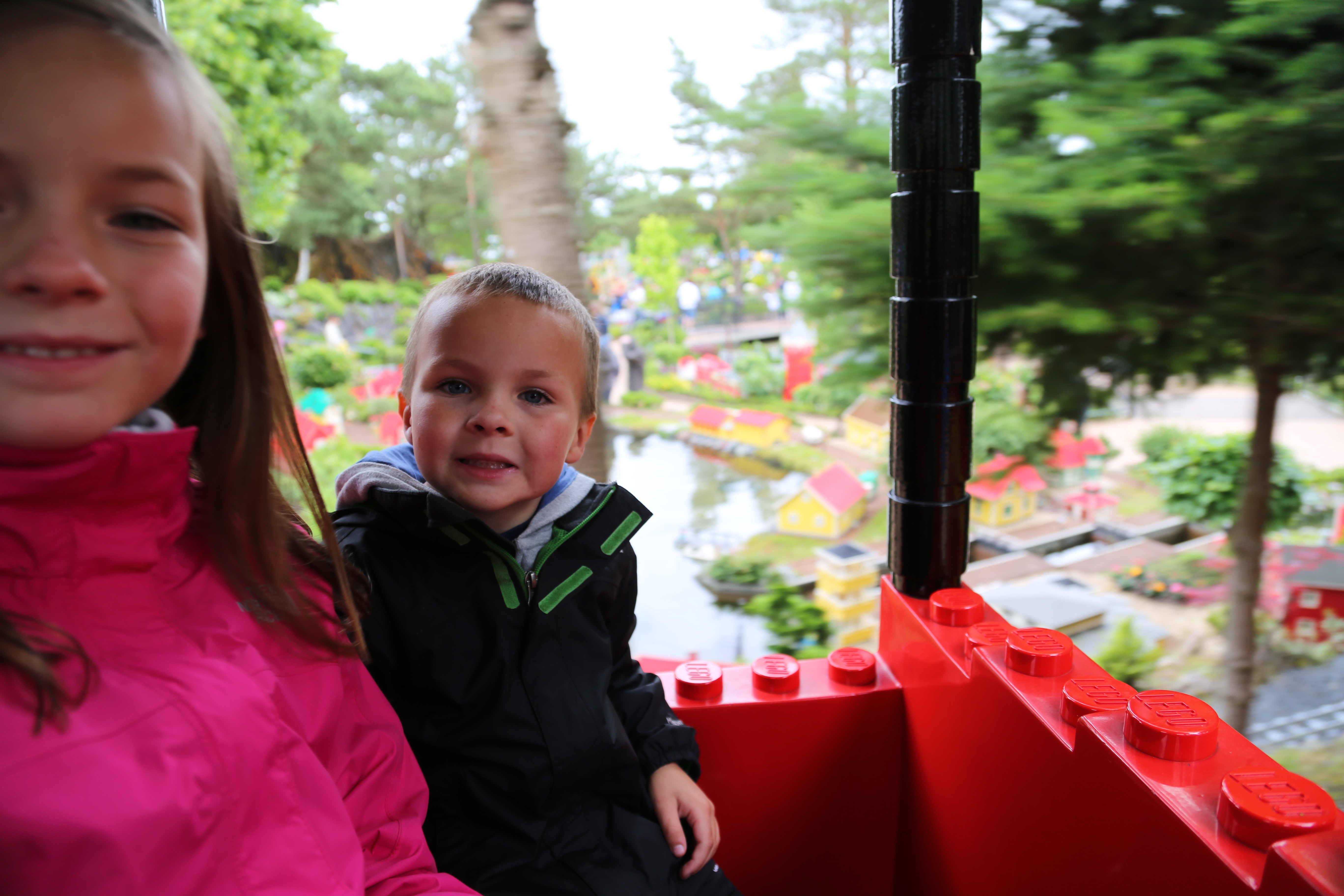 2014 Europe Trip Day 16 - Denmark (Danish Money, Langaa Camping Cabin, Legoland Billund Resort (World's First Legoland - 1968), Danish Hotdogs, Legoland Drivers License, Peeing on the Legotrain, Legoland Holiday Village Cabin and Playground)