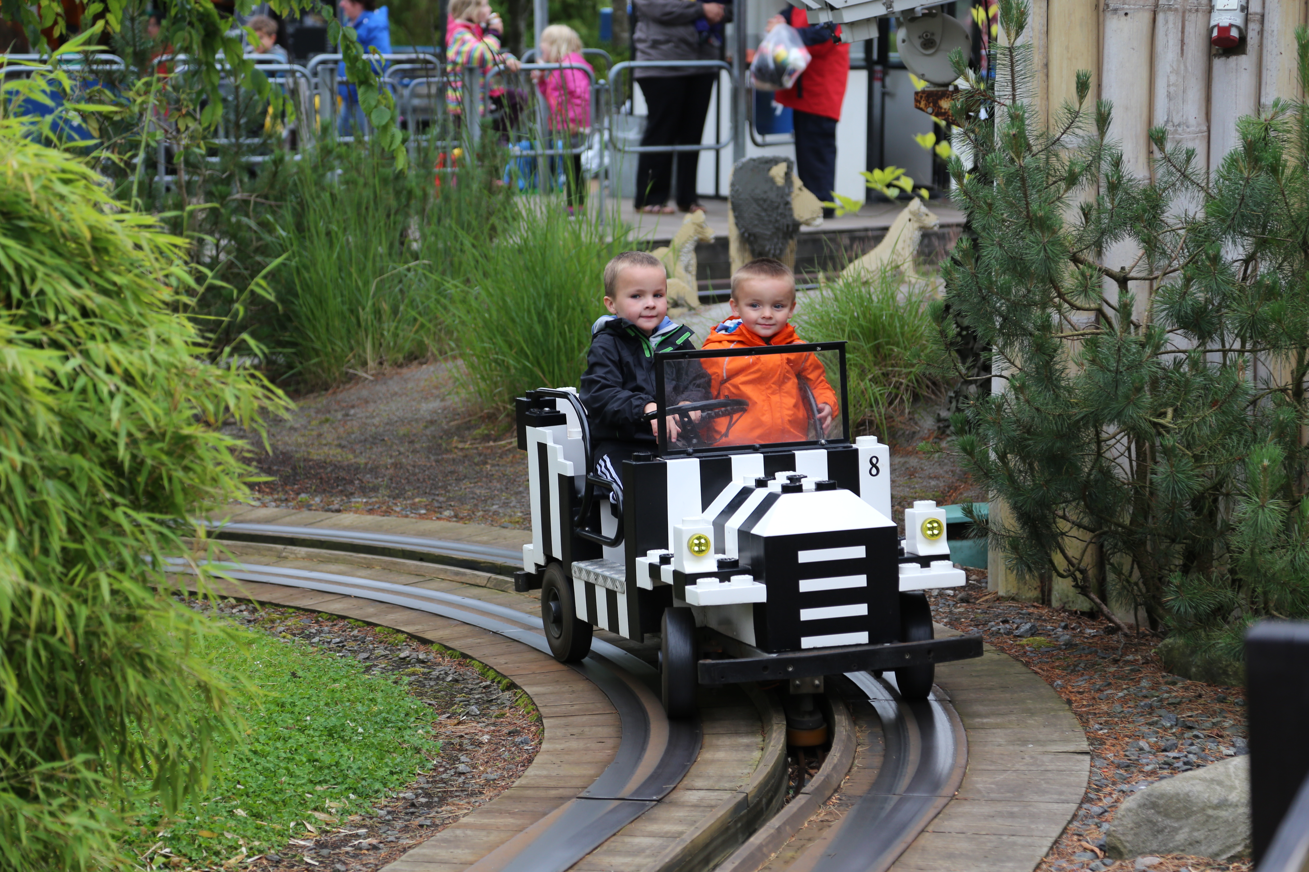 2014 Europe Trip Day 16 - Denmark (Danish Money, Langaa Camping Cabin, Legoland Billund Resort (World's First Legoland - 1968), Danish Hotdogs, Legoland Drivers License, Peeing on the Legotrain, Legoland Holiday Village Cabin and Playground)