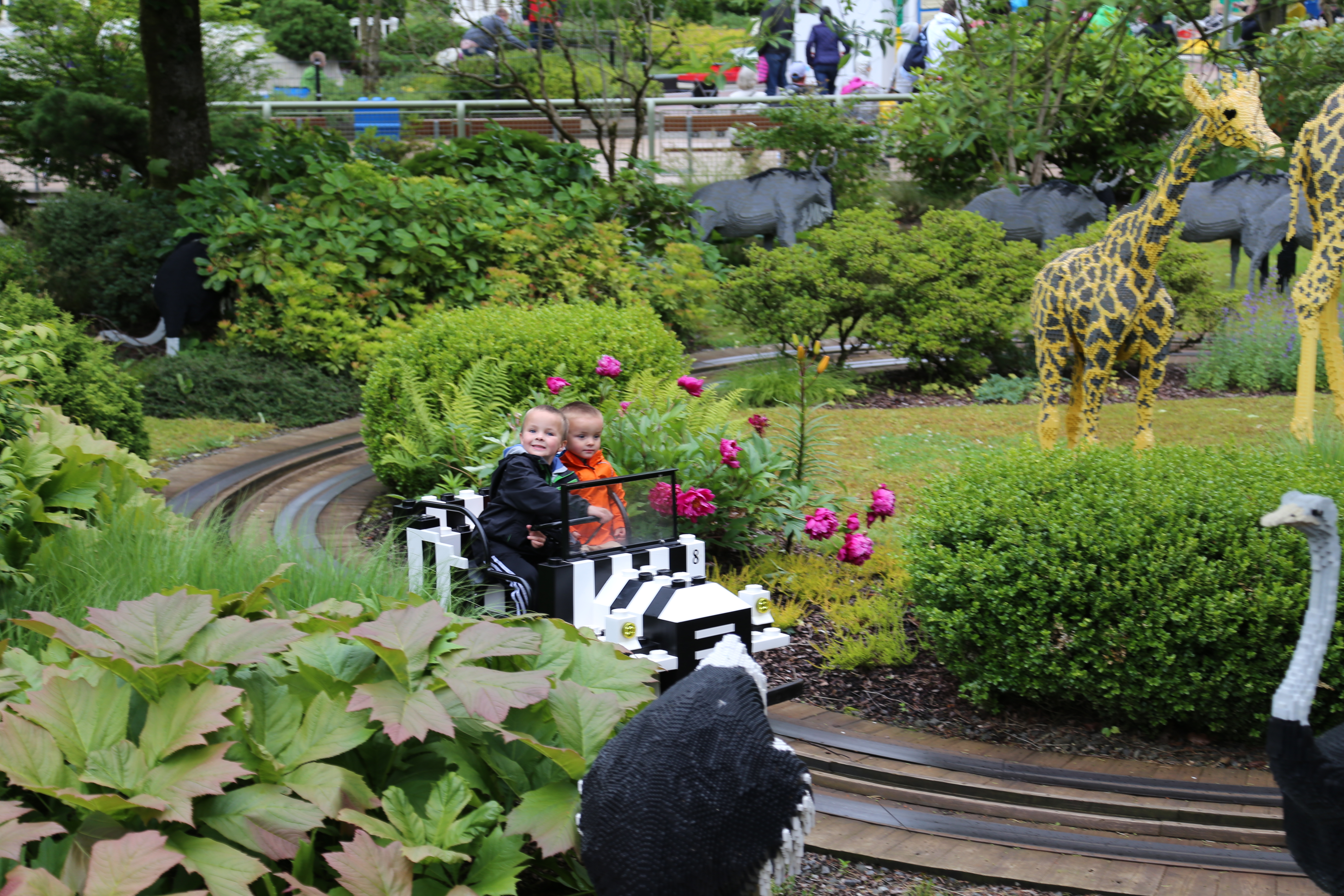 2014 Europe Trip Day 16 - Denmark (Danish Money, Langaa Camping Cabin, Legoland Billund Resort (World's First Legoland - 1968), Danish Hotdogs, Legoland Drivers License, Peeing on the Legotrain, Legoland Holiday Village Cabin and Playground)