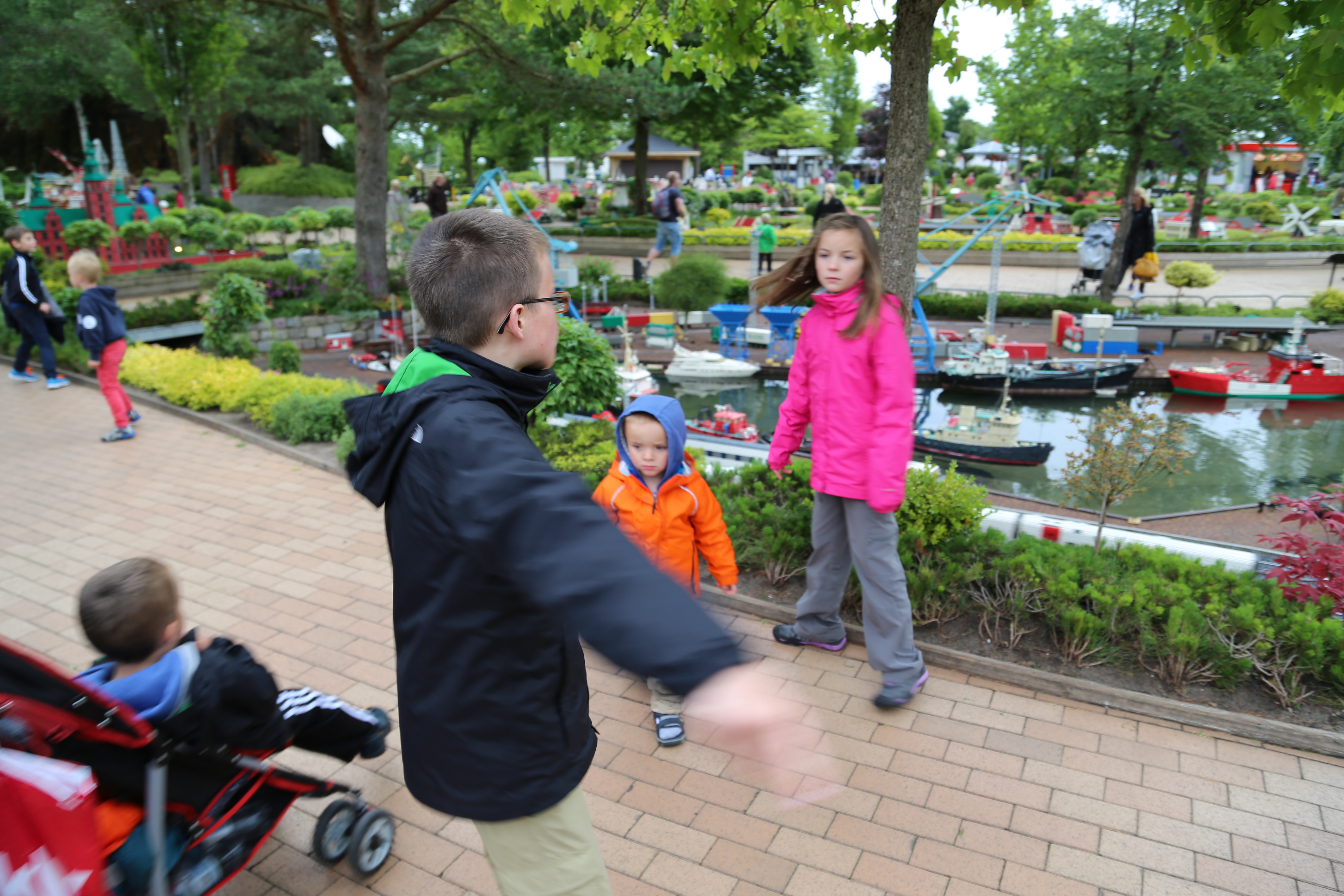 2014 Europe Trip Day 16 - Denmark (Danish Money, Langaa Camping Cabin, Legoland Billund Resort (World's First Legoland - 1968), Danish Hotdogs, Legoland Drivers License, Peeing on the Legotrain, Legoland Holiday Village Cabin and Playground)