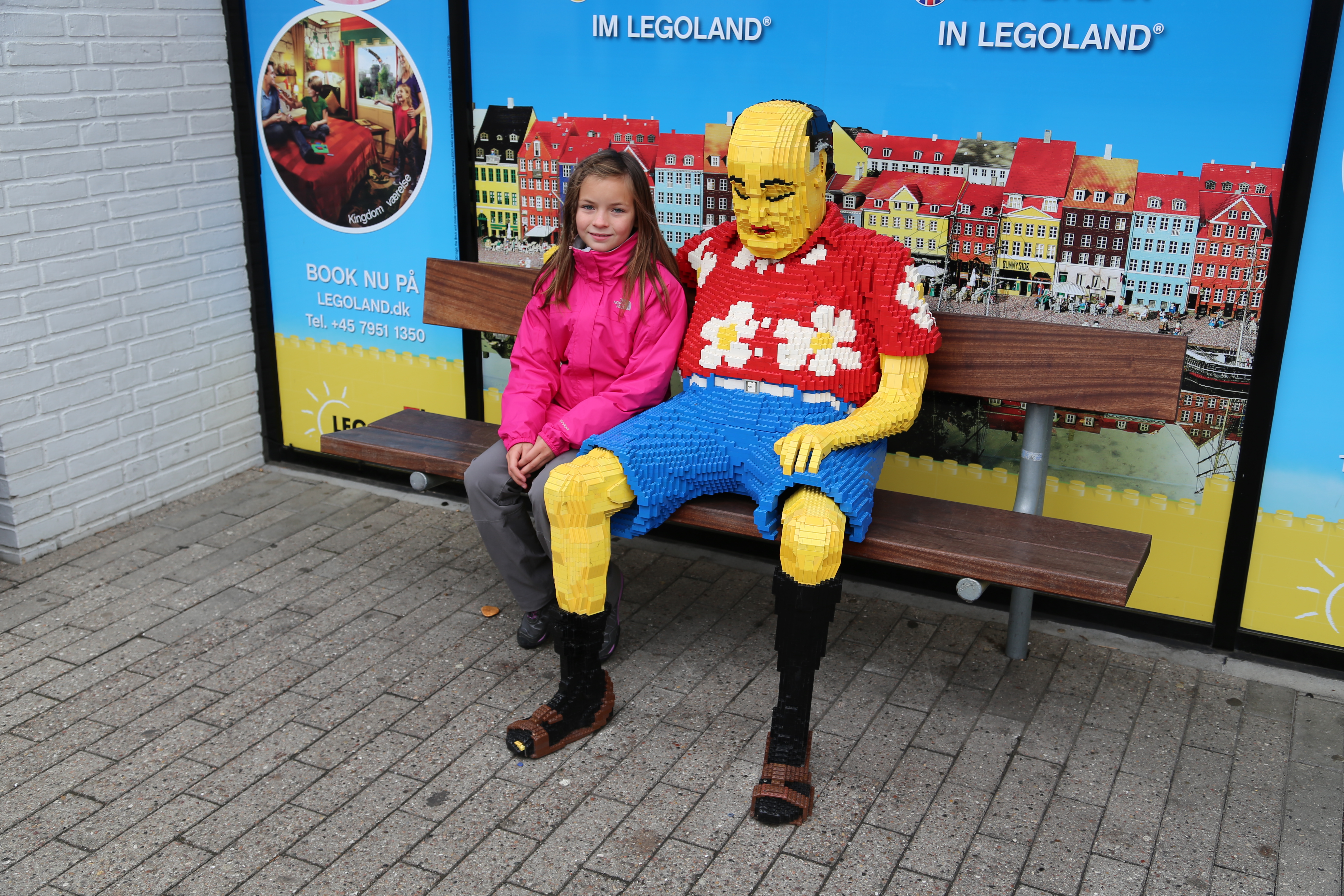 2014 Europe Trip Day 16 - Denmark (Danish Money, Langaa Camping Cabin, Legoland Billund Resort (World's First Legoland - 1968), Danish Hotdogs, Legoland Drivers License, Peeing on the Legotrain, Legoland Holiday Village Cabin and Playground)