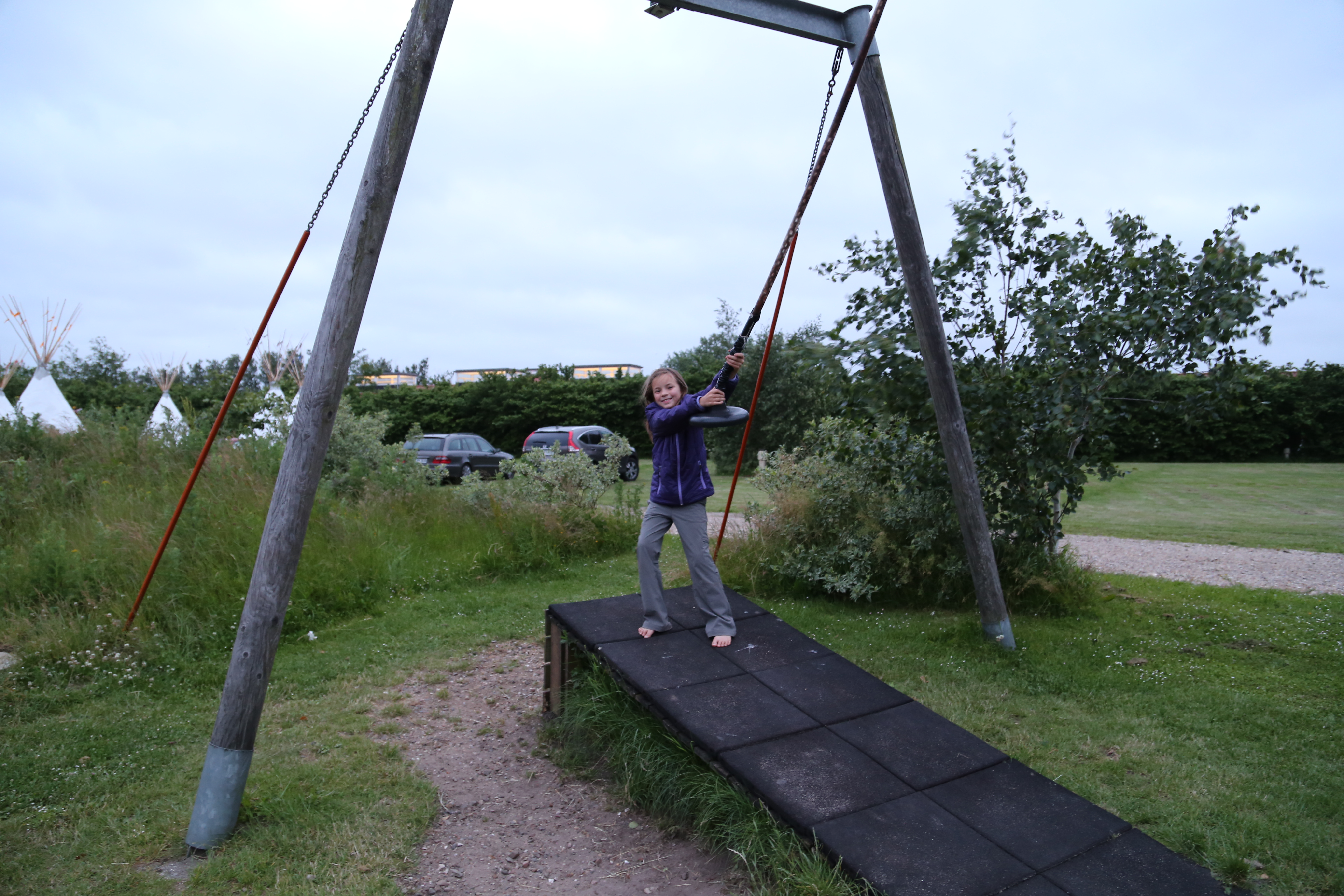 2014 Europe Trip Day 16 - Denmark (Danish Money, Langaa Camping Cabin, Legoland Billund Resort (World's First Legoland - 1968), Danish Hotdogs, Legoland Drivers License, Peeing on the Legotrain, Legoland Holiday Village Cabin and Playground)