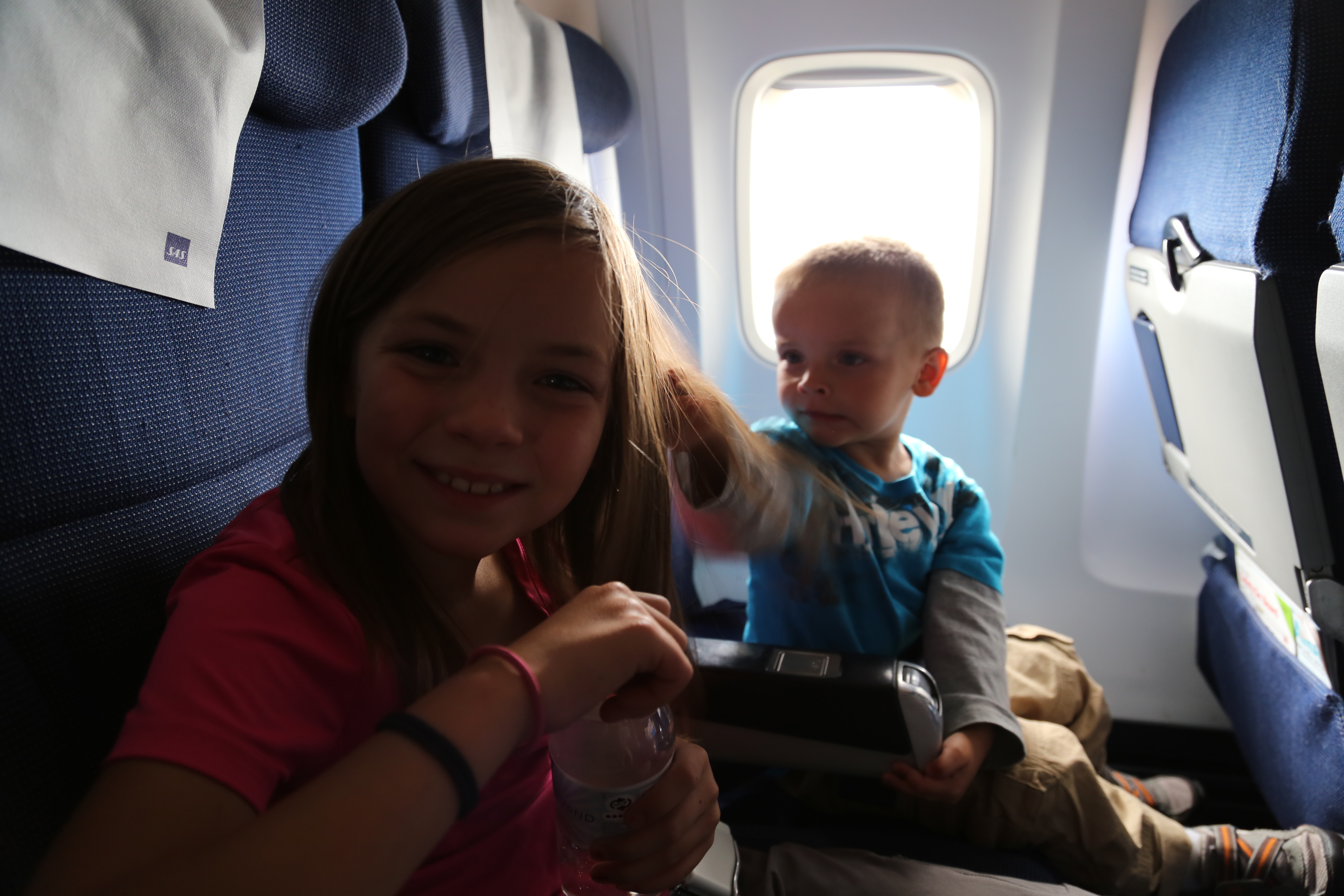 2014 Europe Trip Day 17 - Norway (Legoland Holiday Village, Billund Denmark Airport, Oslo Norway Airport, Harstad / Narvik Evenes Airport, Queen Sonja of Norway (Sonja Haraldsen) on our flight, Harstad Norway, Midnight Sun)