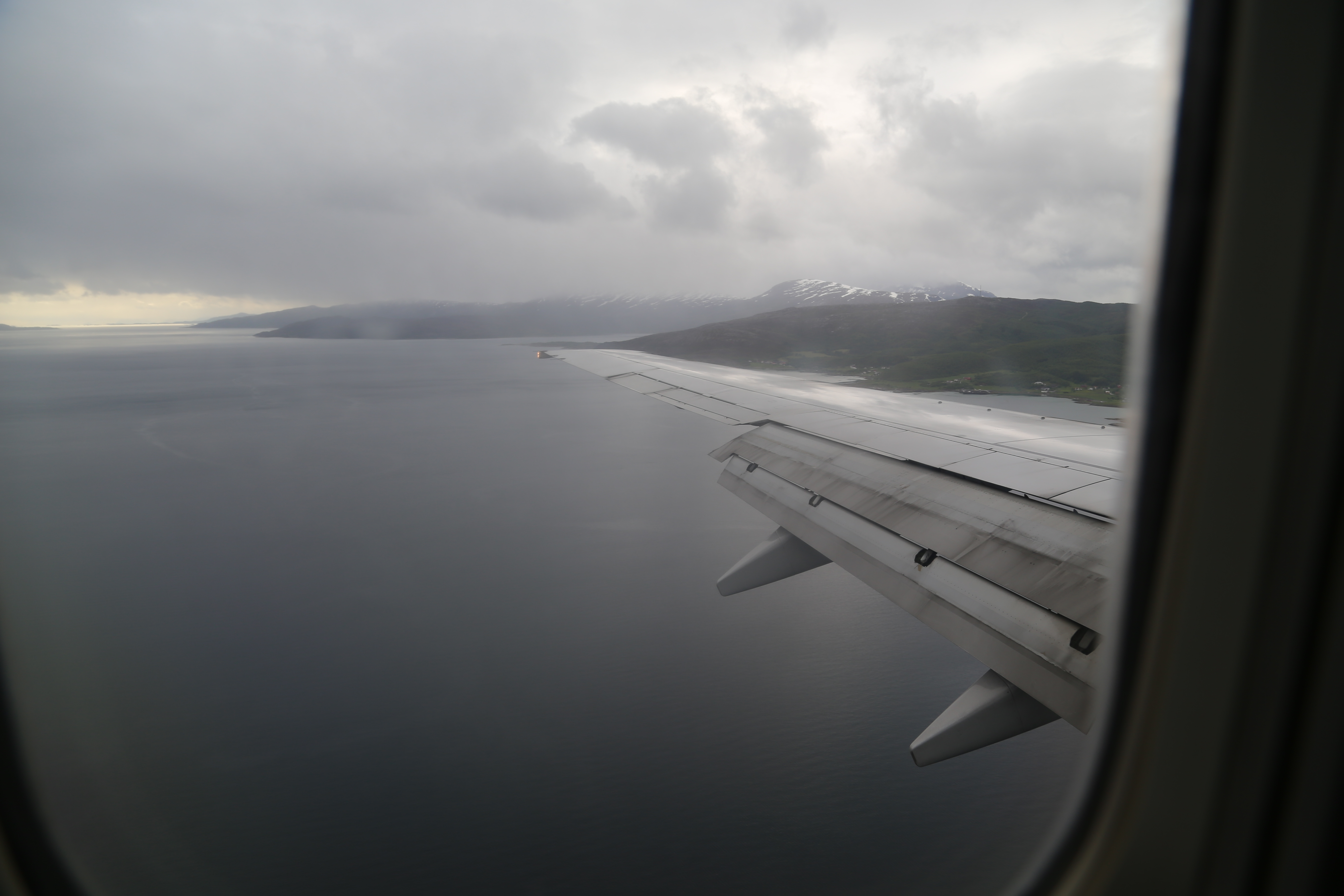 2014 Europe Trip Day 17 - Norway (Legoland Holiday Village, Billund Denmark Airport, Oslo Norway Airport, Harstad / Narvik Evenes Airport, Queen Sonja of Norway (Sonja Haraldsen) on our flight, Harstad Norway, Midnight Sun)