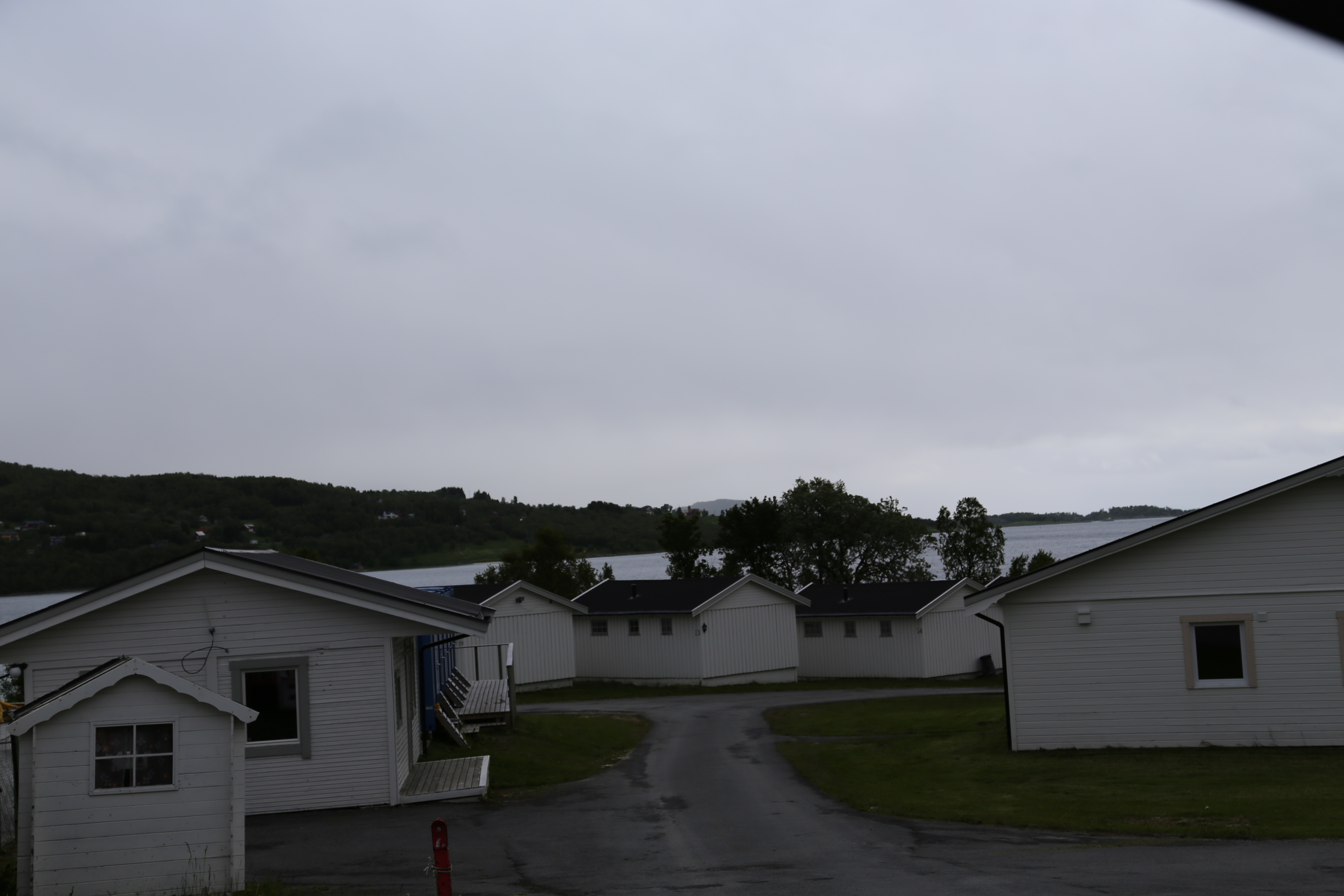 2014 Europe Trip Day 17 - Norway (Legoland Holiday Village, Billund Denmark Airport, Oslo Norway Airport, Harstad / Narvik Evenes Airport, Queen Sonja of Norway (Sonja Haraldsen) on our flight, Harstad Norway, Midnight Sun)