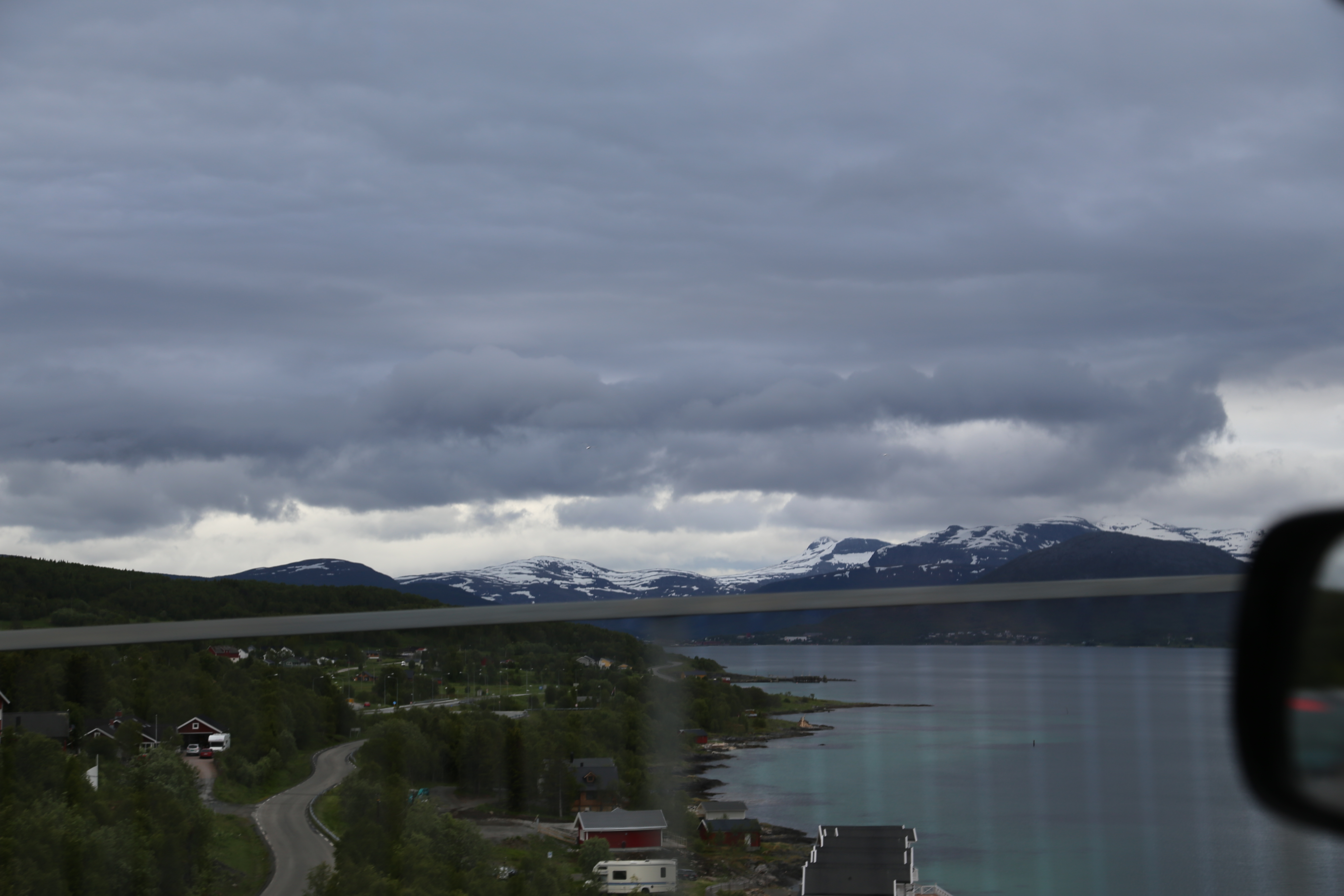 2014 Europe Trip Day 17 - Norway (Legoland Holiday Village, Billund Denmark Airport, Oslo Norway Airport, Harstad / Narvik Evenes Airport, Queen Sonja of Norway (Sonja Haraldsen) on our flight, Harstad Norway, Midnight Sun)