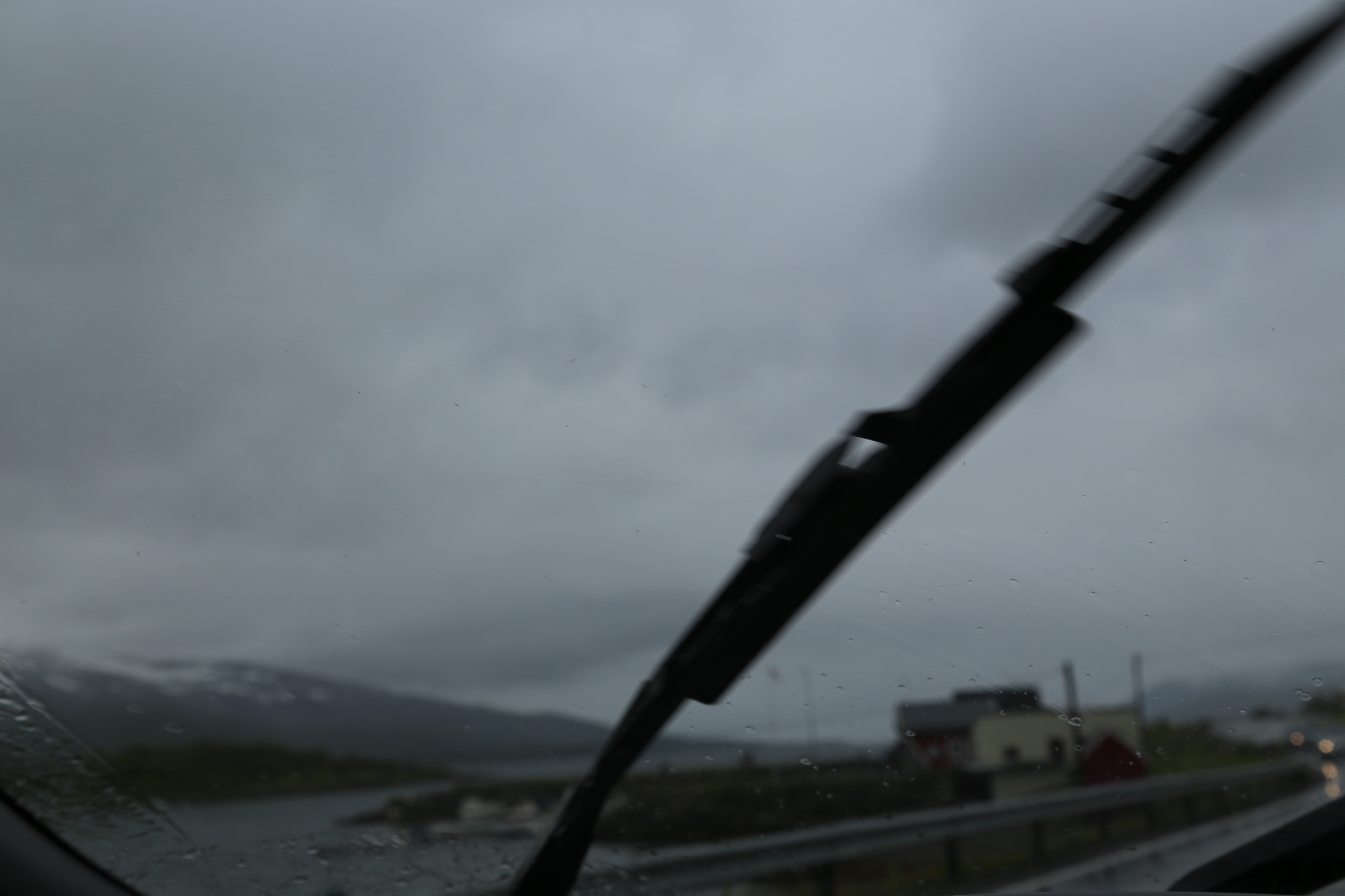 2014 Europe Trip Day 18 - Norway (Lofoten Islands: Sordal Tunnel (4 miles),  Sloverfjord Tunnel (2 miles), Chocolate Chip Rolls, Svolvaer, Lofoten Stockfish (Hanging Cod), Fishing Village Named Å, Snails, Fiskeburger (Fish Burger), Wild Reindeer) 