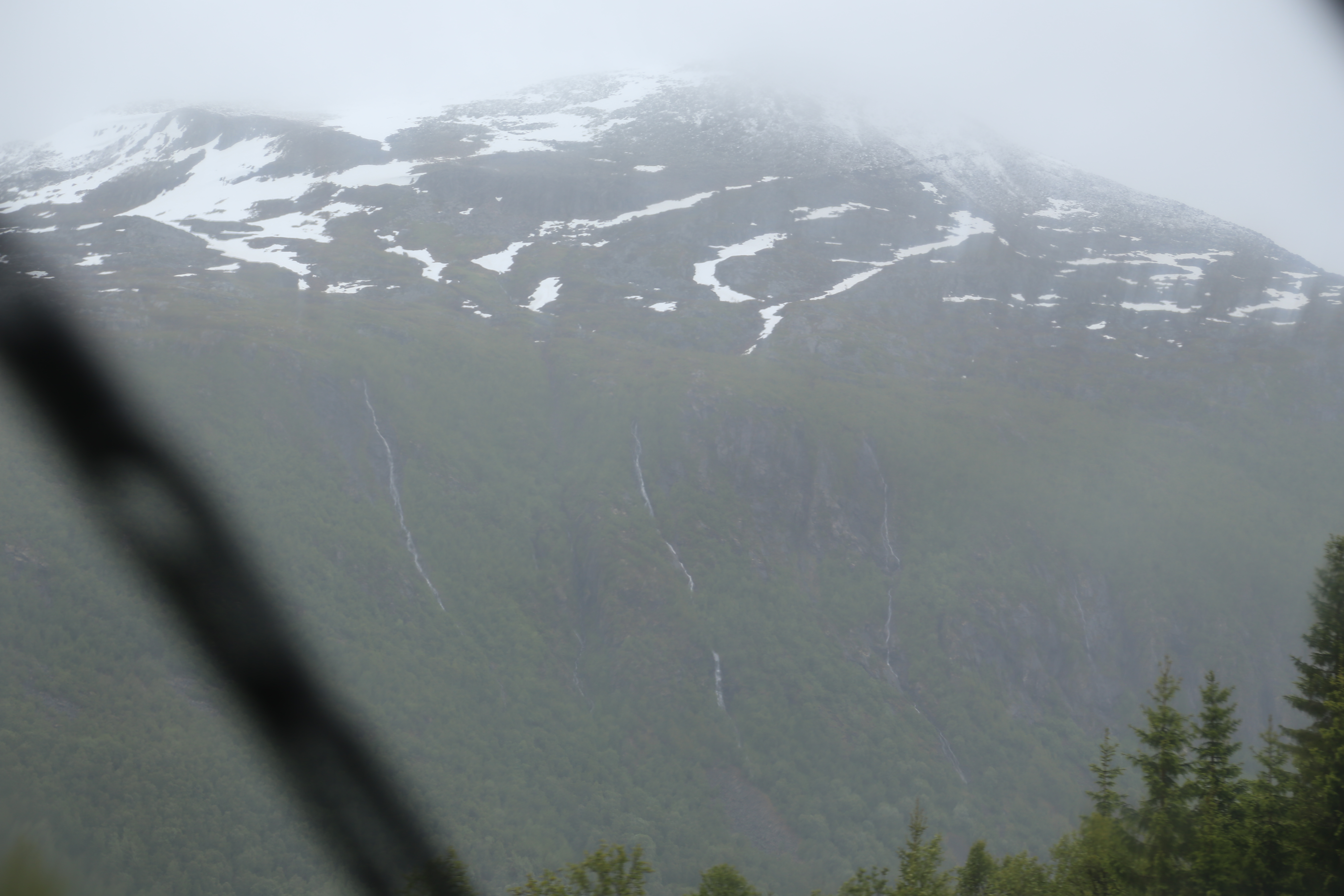 2014 Europe Trip Day 18 - Norway (Lofoten Islands: Sordal Tunnel (4 miles),  Sloverfjord Tunnel (2 miles), Chocolate Chip Rolls, Svolvaer, Lofoten Stockfish (Hanging Cod), Fishing Village Named Å, Snails, Fiskeburger (Fish Burger), Wild Reindeer) 