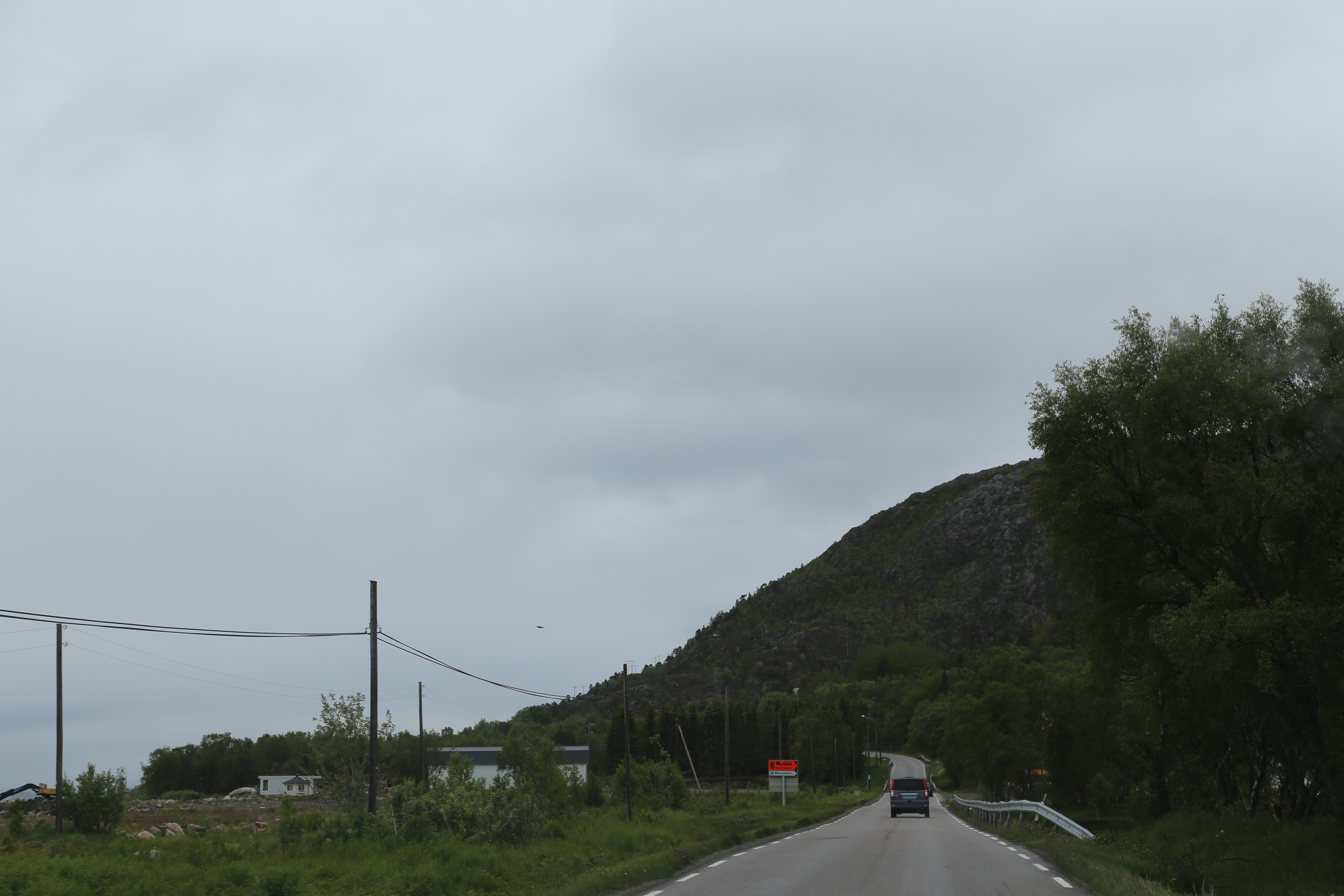 2014 Europe Trip Day 18 - Norway (Lofoten Islands: Sordal Tunnel (4 miles),  Sloverfjord Tunnel (2 miles), Chocolate Chip Rolls, Svolvaer, Lofoten Stockfish (Hanging Cod), Fishing Village Named Å, Snails, Fiskeburger (Fish Burger), Wild Reindeer) 