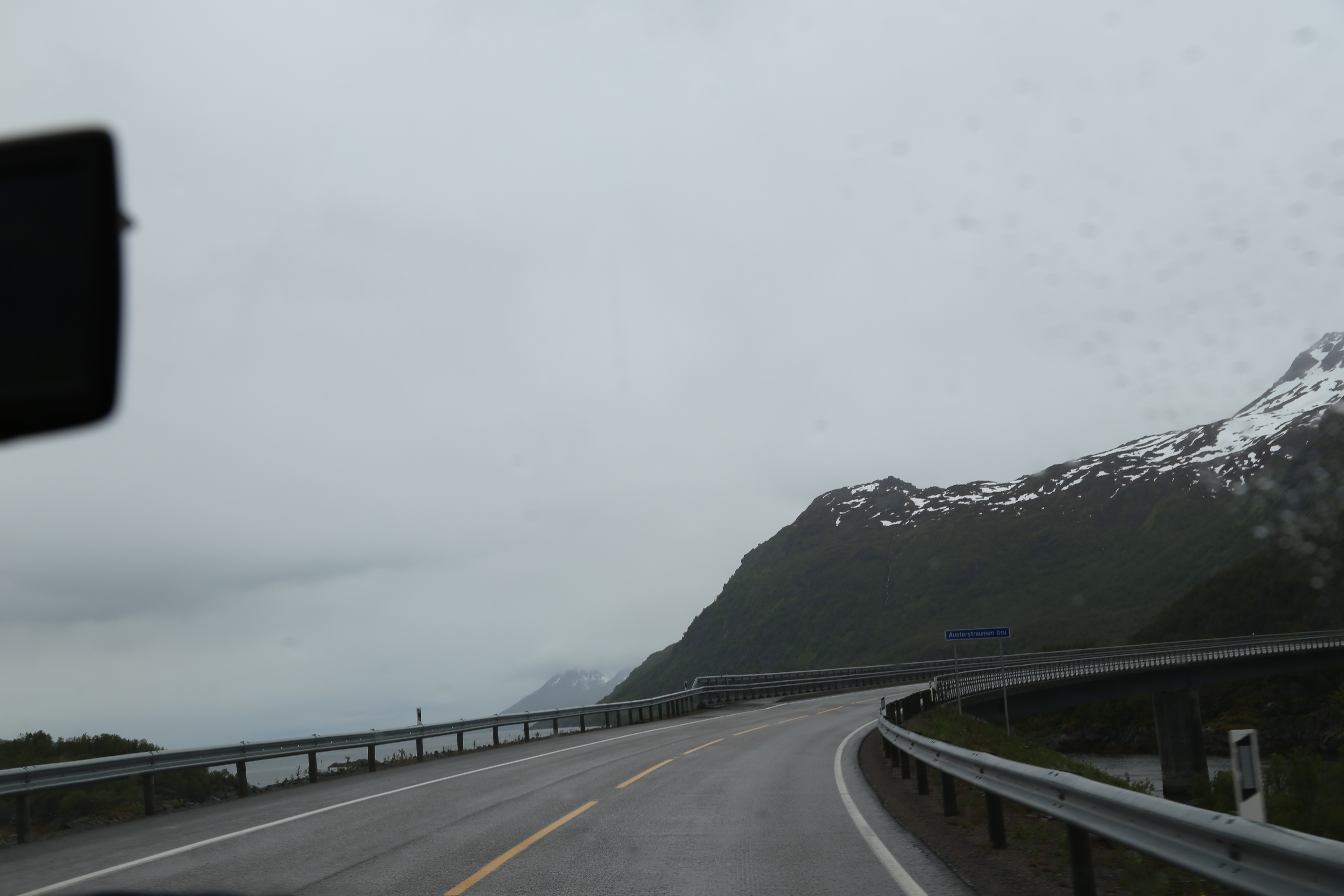 2014 Europe Trip Day 18 - Norway (Lofoten Islands: Sordal Tunnel (4 miles),  Sloverfjord Tunnel (2 miles), Chocolate Chip Rolls, Svolvaer, Lofoten Stockfish (Hanging Cod), Fishing Village Named Å, Snails, Fiskeburger (Fish Burger), Wild Reindeer) 