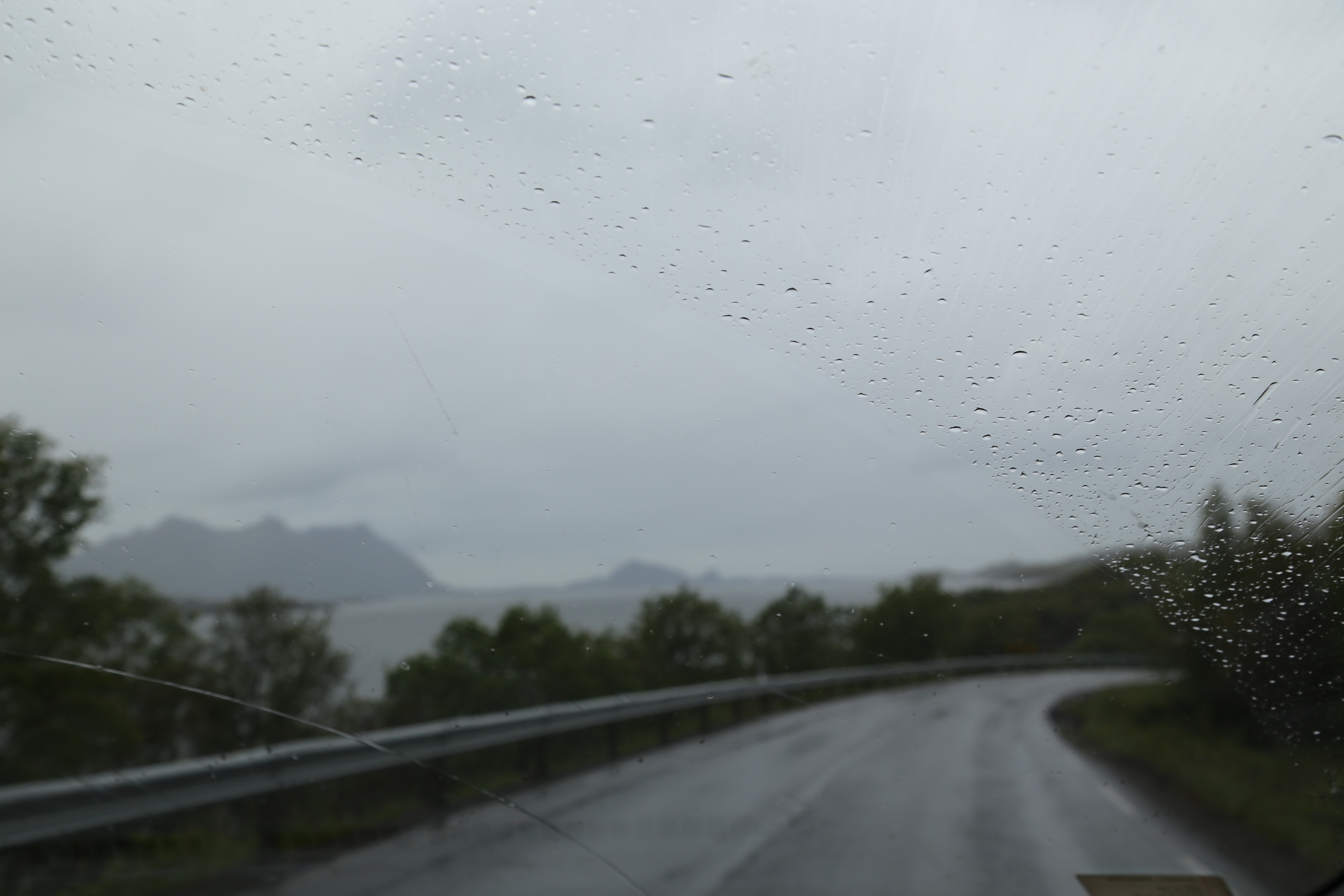 2014 Europe Trip Day 18 - Norway (Lofoten Islands: Sordal Tunnel (4 miles),  Sloverfjord Tunnel (2 miles), Chocolate Chip Rolls, Svolvaer, Lofoten Stockfish (Hanging Cod), Fishing Village Named Å, Snails, Fiskeburger (Fish Burger), Wild Reindeer) 