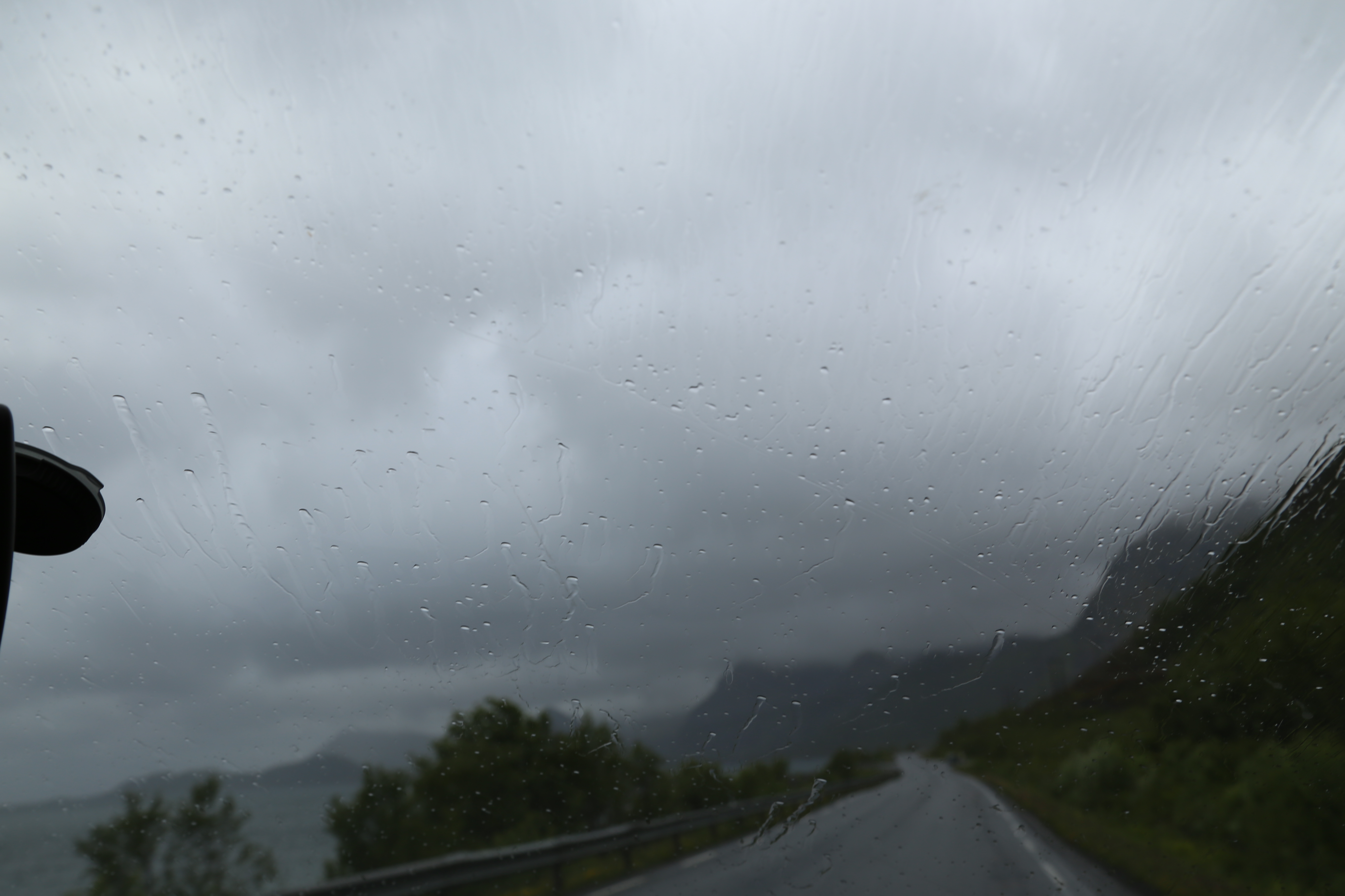 2014 Europe Trip Day 18 - Norway (Lofoten Islands: Sordal Tunnel (4 miles),  Sloverfjord Tunnel (2 miles), Chocolate Chip Rolls, Svolvaer, Lofoten Stockfish (Hanging Cod), Fishing Village Named Å, Snails, Fiskeburger (Fish Burger), Wild Reindeer) 