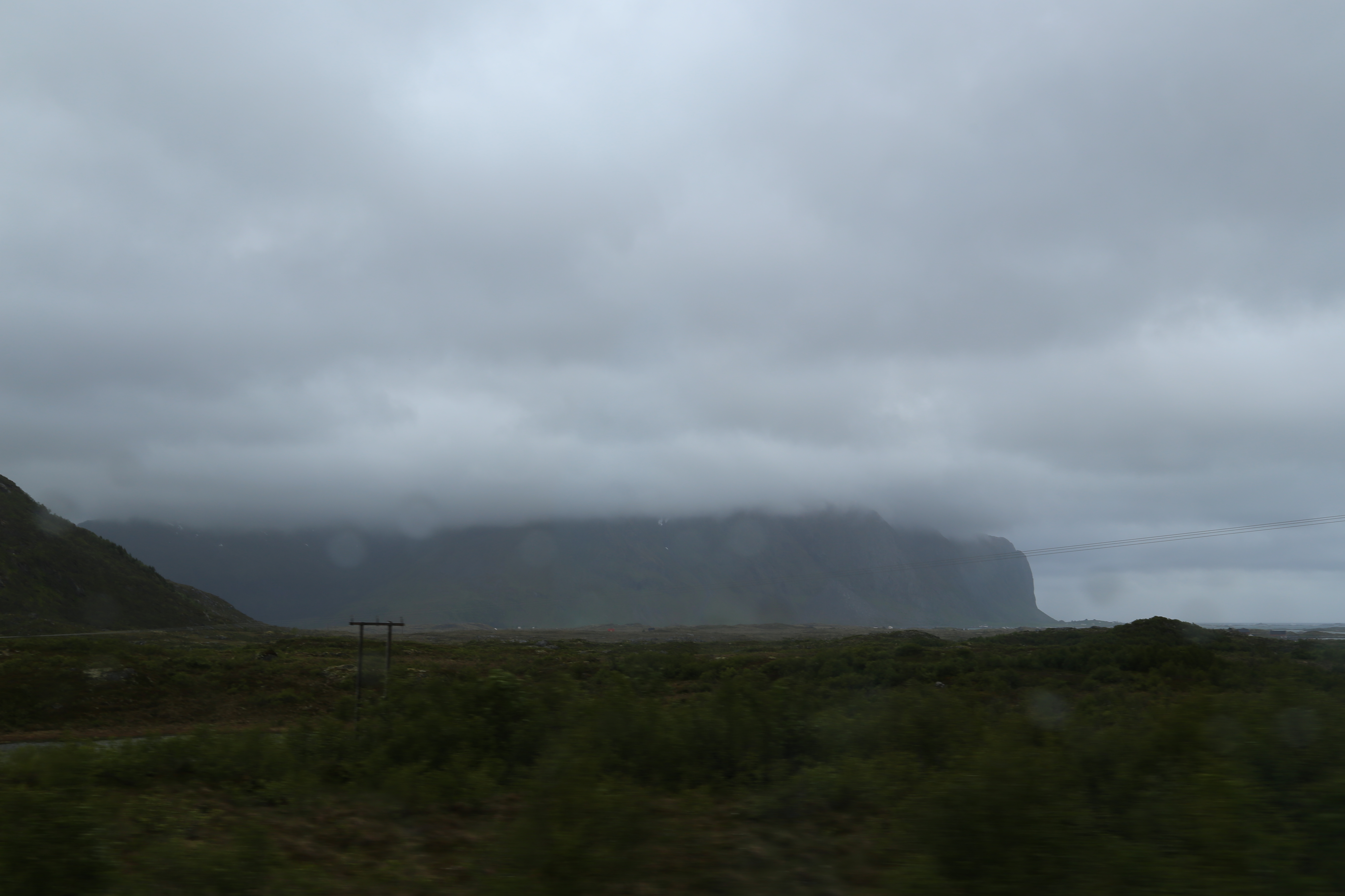 2014 Europe Trip Day 18 - Norway (Lofoten Islands: Sordal Tunnel (4 miles),  Sloverfjord Tunnel (2 miles), Chocolate Chip Rolls, Svolvaer, Lofoten Stockfish (Hanging Cod), Fishing Village Named Å, Snails, Fiskeburger (Fish Burger), Wild Reindeer) 