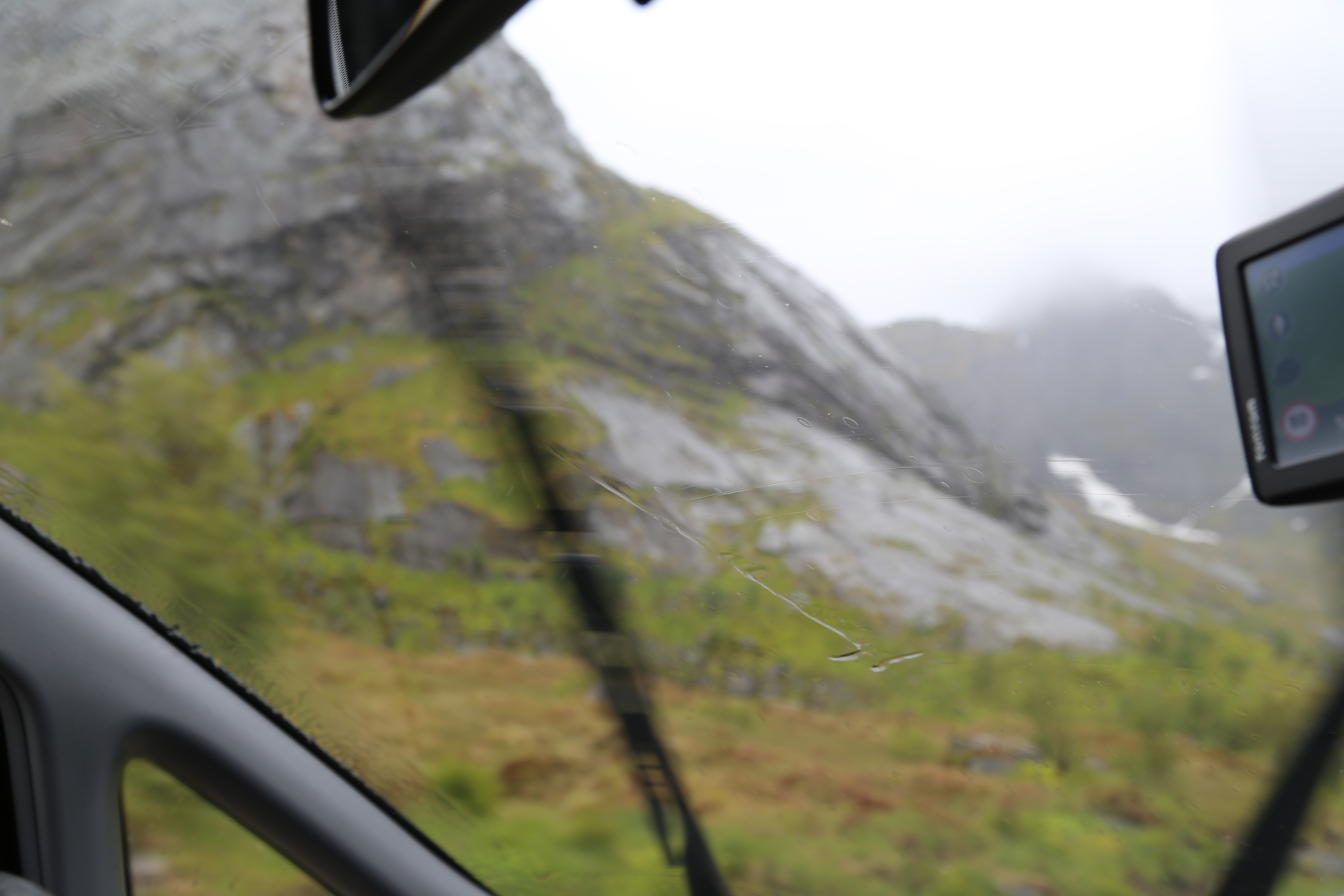 2014 Europe Trip Day 18 - Norway (Lofoten Islands: Sordal Tunnel (4 miles),  Sloverfjord Tunnel (2 miles), Chocolate Chip Rolls, Svolvaer, Lofoten Stockfish (Hanging Cod), Fishing Village Named Å, Snails, Fiskeburger (Fish Burger), Wild Reindeer) 