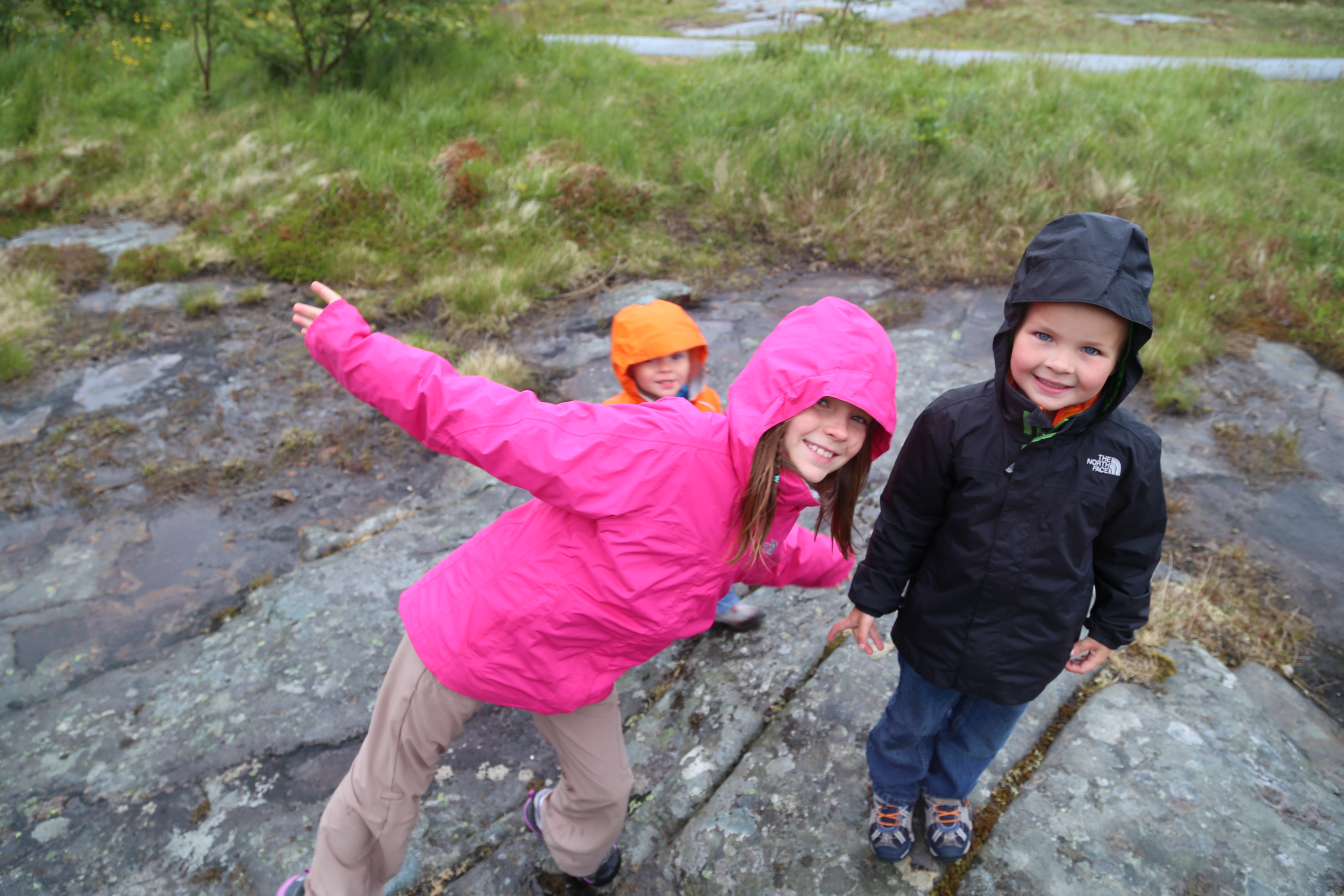 2014 Europe Trip Day 18 - Norway (Lofoten Islands: Sordal Tunnel (4 miles),  Sloverfjord Tunnel (2 miles), Chocolate Chip Rolls, Svolvaer, Lofoten Stockfish (Hanging Cod), Fishing Village Named Å, Snails, Fiskeburger (Fish Burger), Wild Reindeer) 