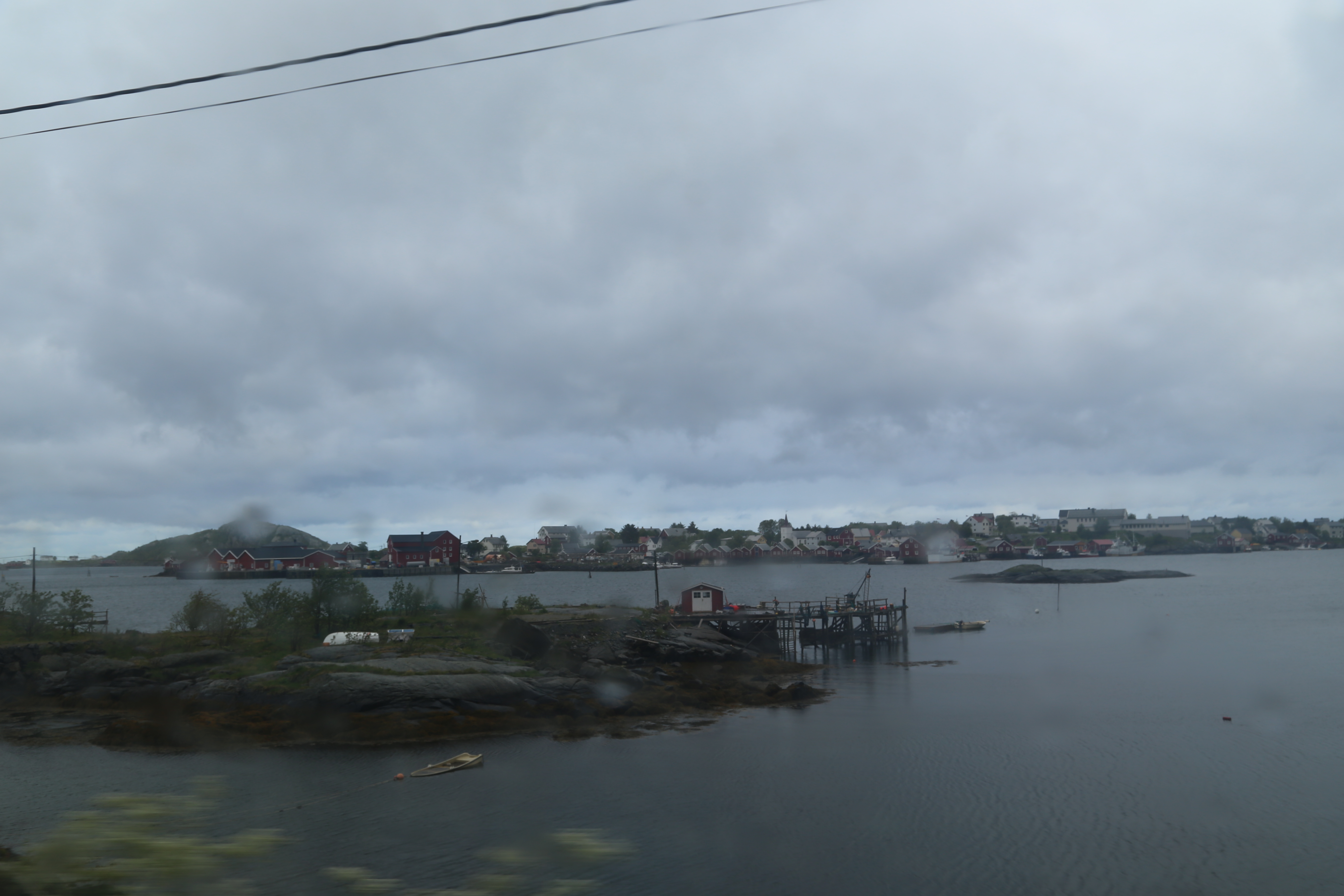 2014 Europe Trip Day 18 - Norway (Lofoten Islands: Sordal Tunnel (4 miles),  Sloverfjord Tunnel (2 miles), Chocolate Chip Rolls, Svolvaer, Lofoten Stockfish (Hanging Cod), Fishing Village Named Å, Snails, Fiskeburger (Fish Burger), Wild Reindeer) 