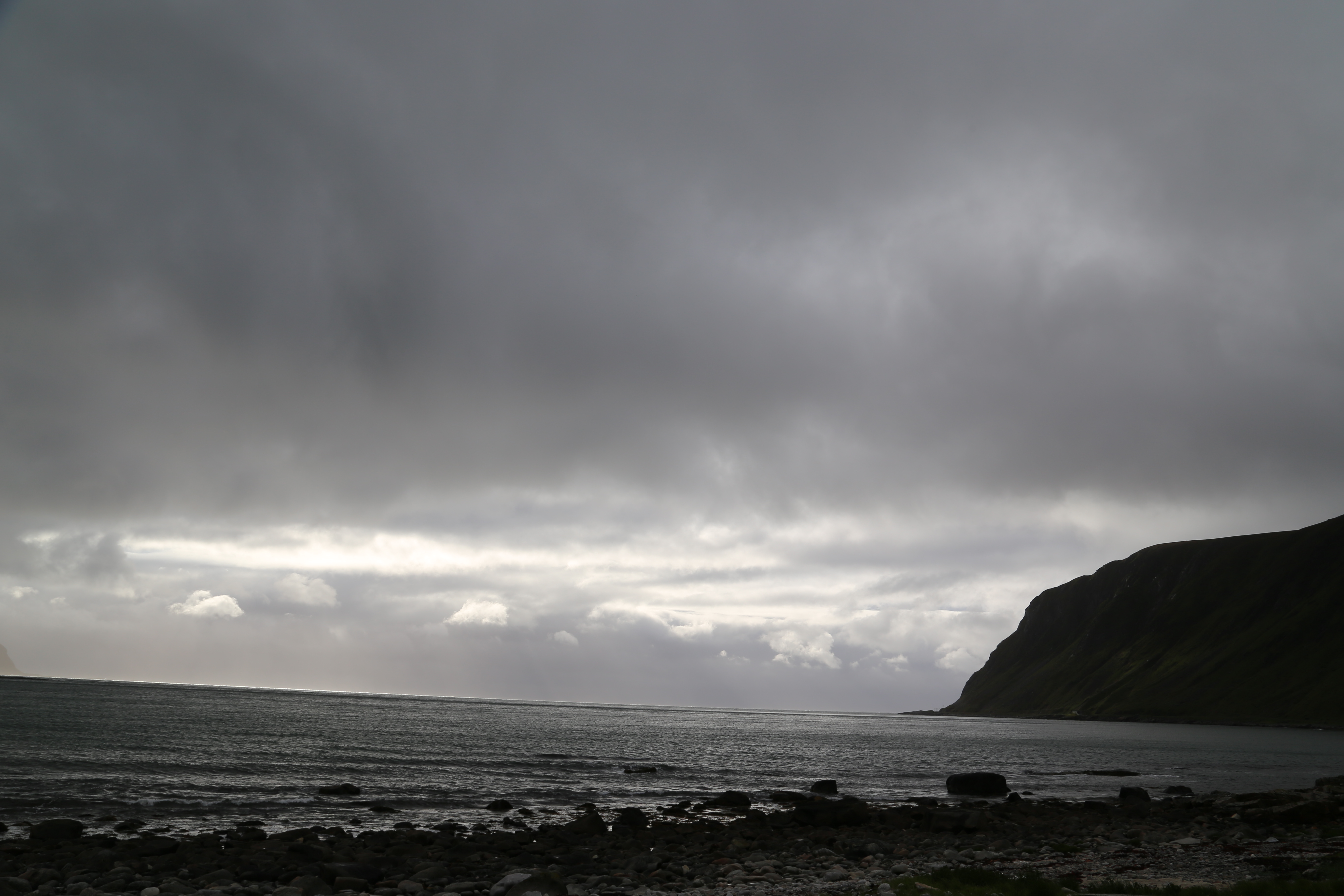 2014 Europe Trip Day 18 - Norway (Lofoten Islands: Sordal Tunnel (4 miles),  Sloverfjord Tunnel (2 miles), Chocolate Chip Rolls, Svolvaer, Lofoten Stockfish (Hanging Cod), Fishing Village Named Å, Snails, Fiskeburger (Fish Burger), Wild Reindeer) 