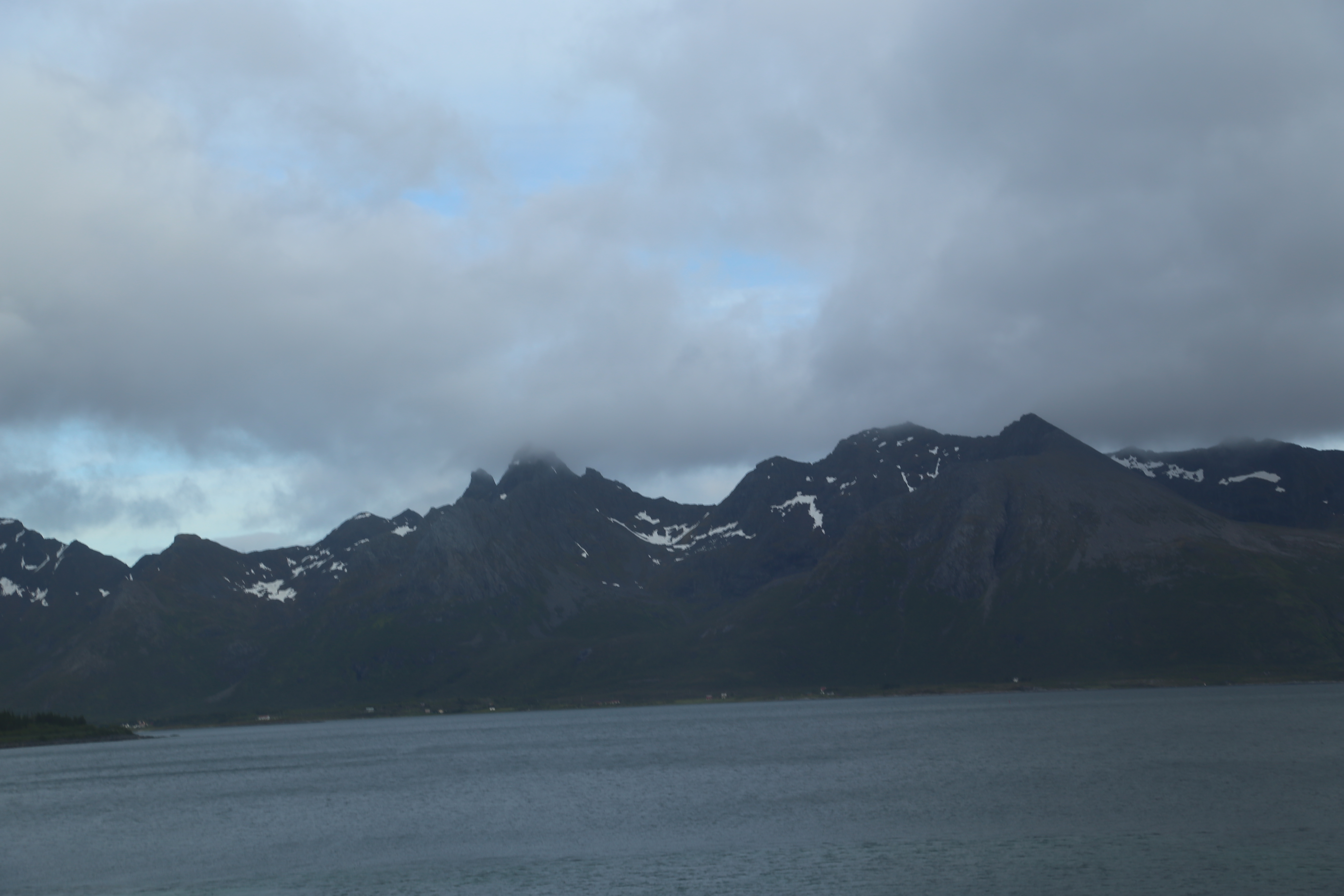 2014 Europe Trip Day 18 - Norway (Lofoten Islands: Sordal Tunnel (4 miles),  Sloverfjord Tunnel (2 miles), Chocolate Chip Rolls, Svolvaer, Lofoten Stockfish (Hanging Cod), Fishing Village Named Å, Snails, Fiskeburger (Fish Burger), Wild Reindeer) 