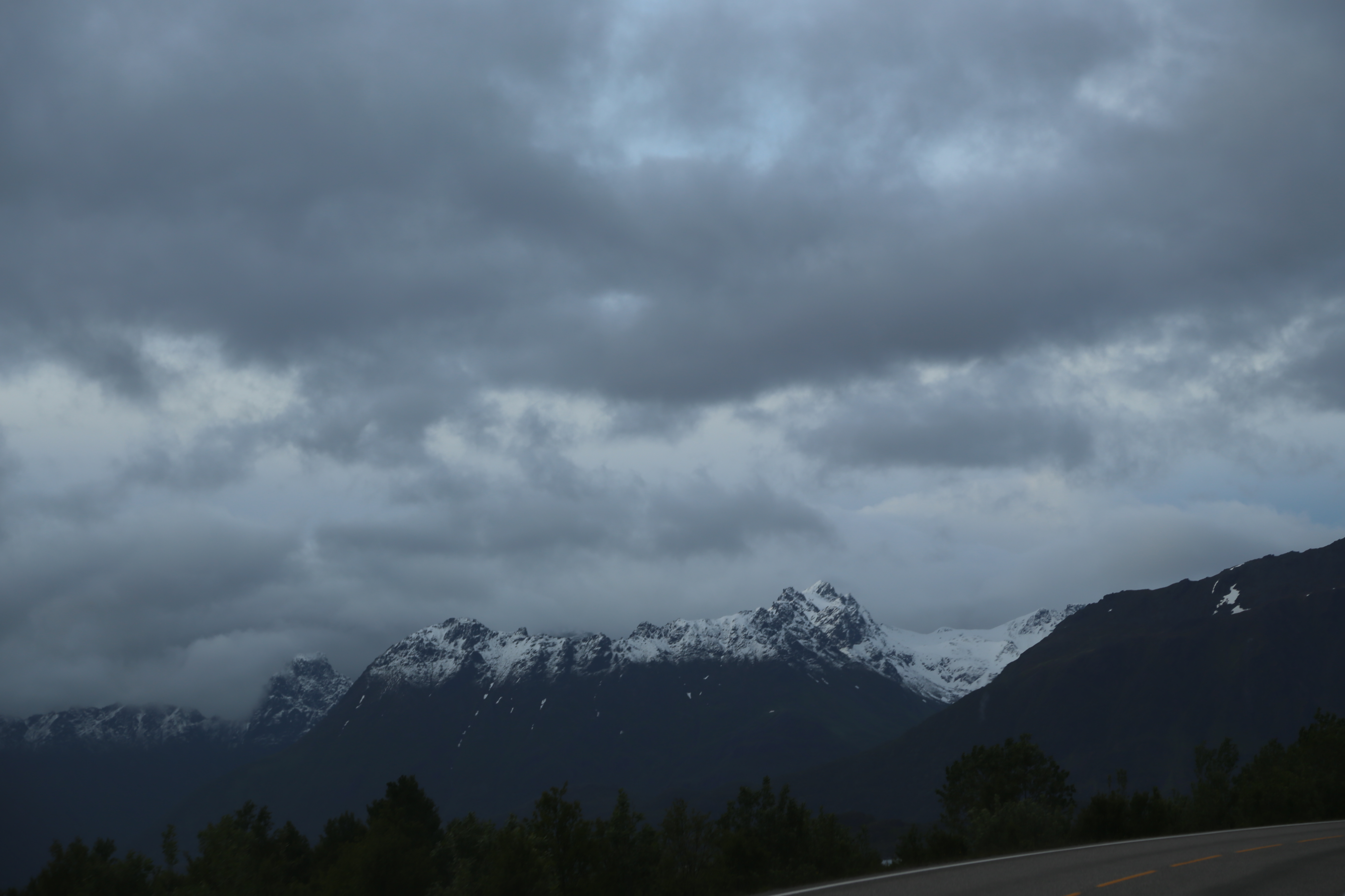 2014 Europe Trip Day 18 - Norway (Lofoten Islands: Sordal Tunnel (4 miles),  Sloverfjord Tunnel (2 miles), Chocolate Chip Rolls, Svolvaer, Lofoten Stockfish (Hanging Cod), Fishing Village Named Å, Snails, Fiskeburger (Fish Burger), Wild Reindeer) 