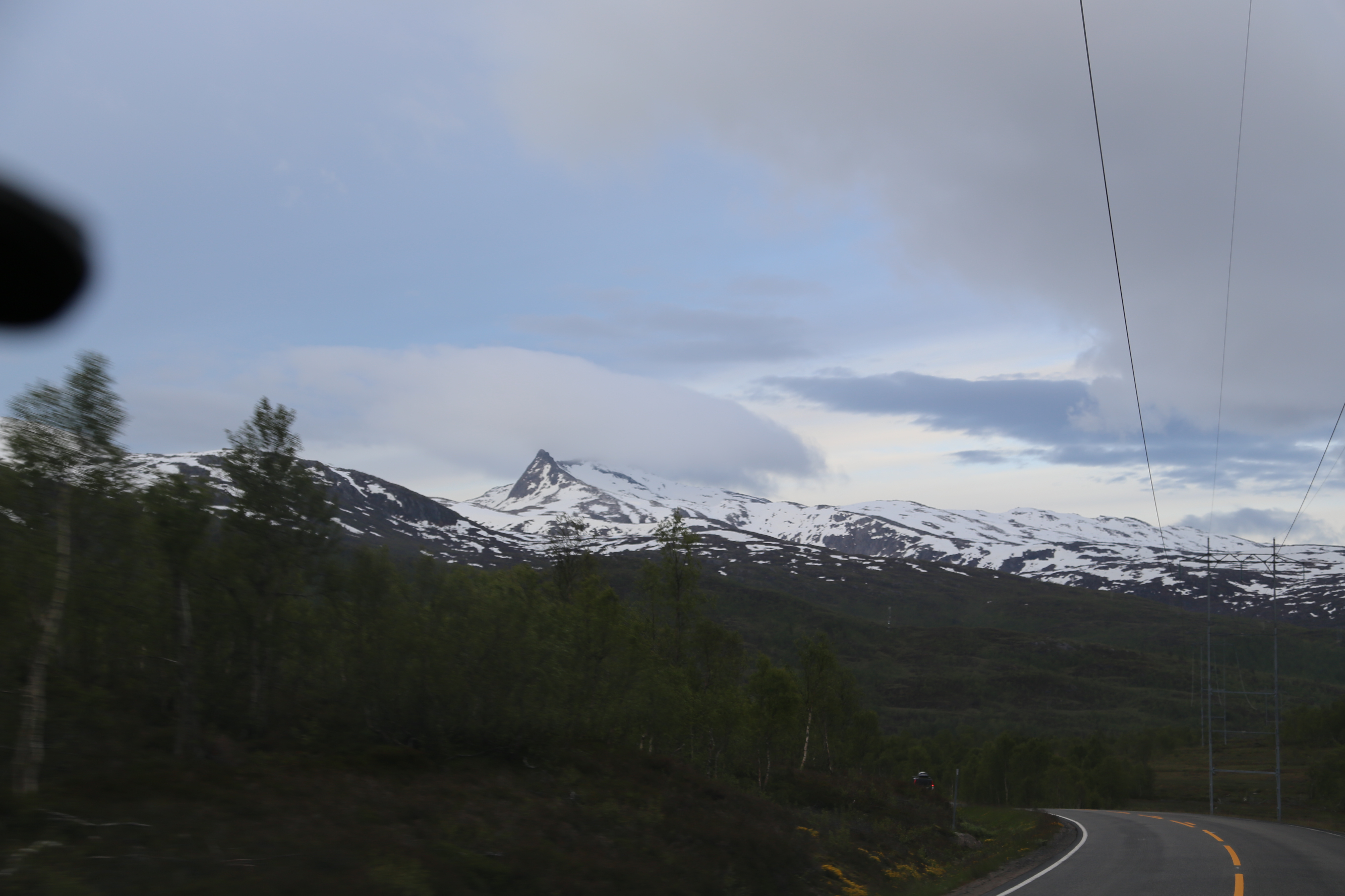 2014 Europe Trip Day 18 - Norway (Lofoten Islands: Sordal Tunnel (4 miles),  Sloverfjord Tunnel (2 miles), Chocolate Chip Rolls, Svolvaer, Lofoten Stockfish (Hanging Cod), Fishing Village Named Å, Snails, Fiskeburger (Fish Burger), Wild Reindeer) 