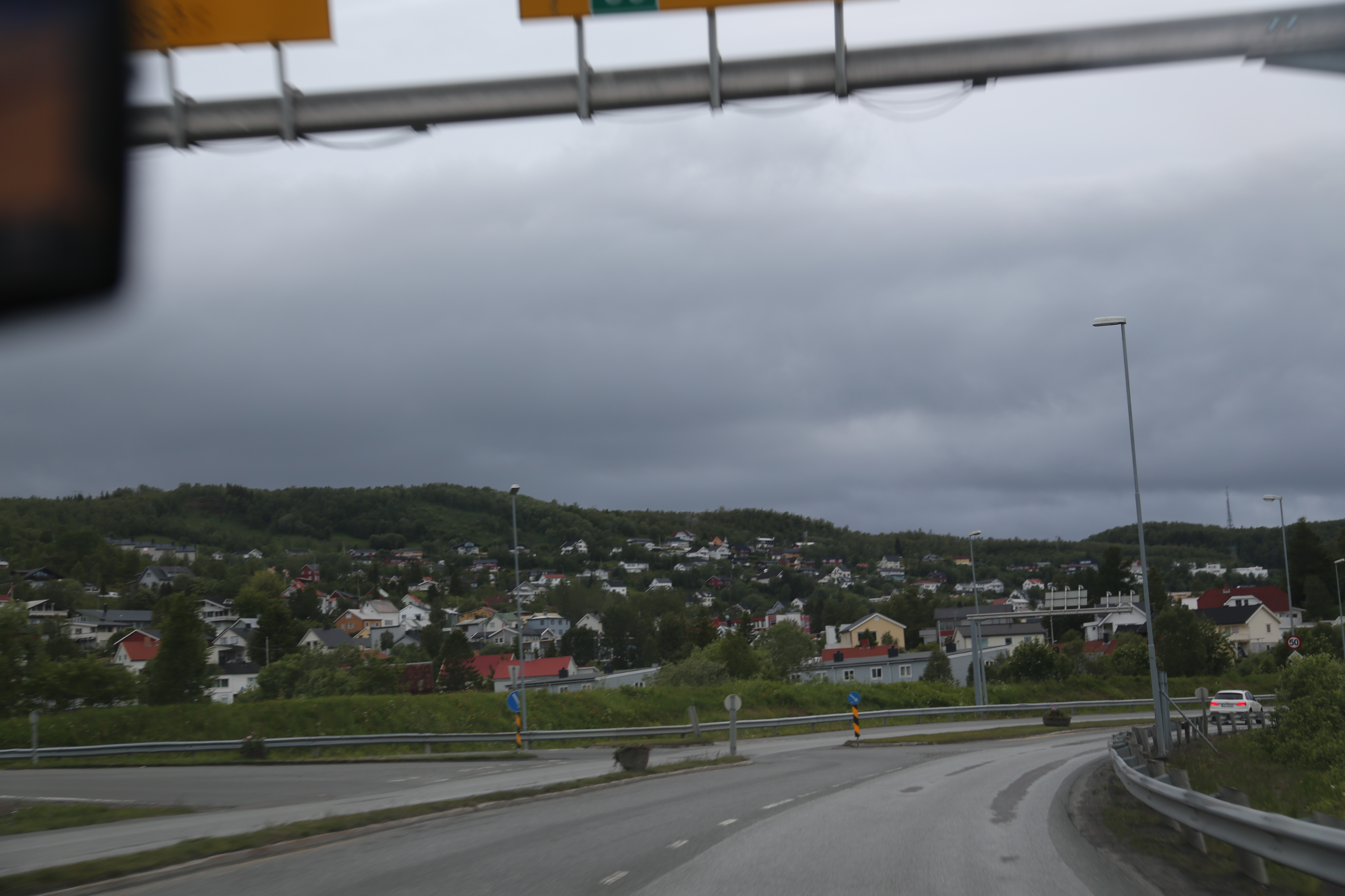 2014 Europe Trip Day 18 - Norway (Lofoten Islands: Sordal Tunnel (4 miles),  Sloverfjord Tunnel (2 miles), Chocolate Chip Rolls, Svolvaer, Lofoten Stockfish (Hanging Cod), Fishing Village Named Å, Snails, Fiskeburger (Fish Burger), Wild Reindeer) 