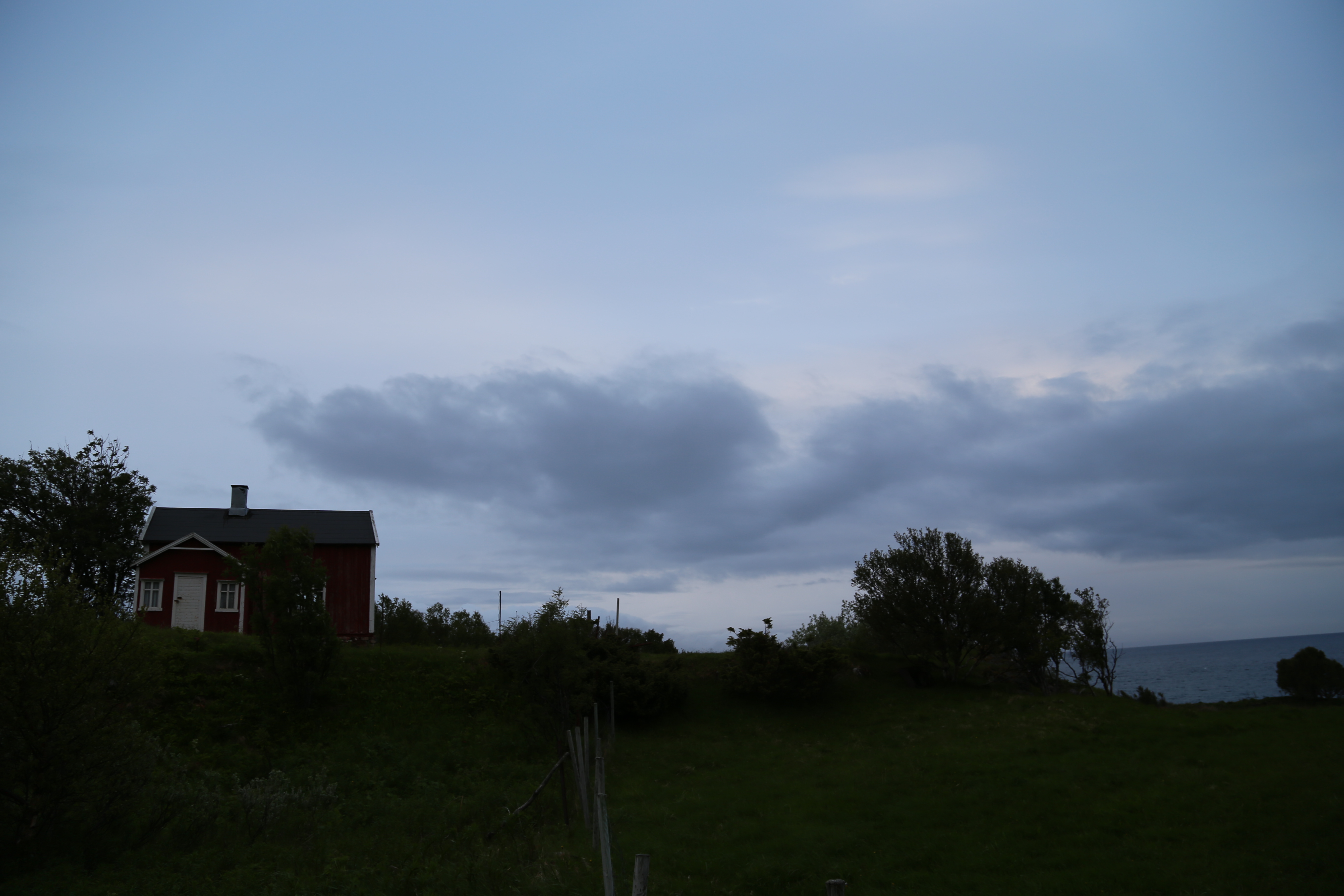 2014 Europe Trip Day 18 - Norway (Lofoten Islands: Sordal Tunnel (4 miles),  Sloverfjord Tunnel (2 miles), Chocolate Chip Rolls, Svolvaer, Lofoten Stockfish (Hanging Cod), Fishing Village Named Å, Snails, Fiskeburger (Fish Burger), Wild Reindeer) 