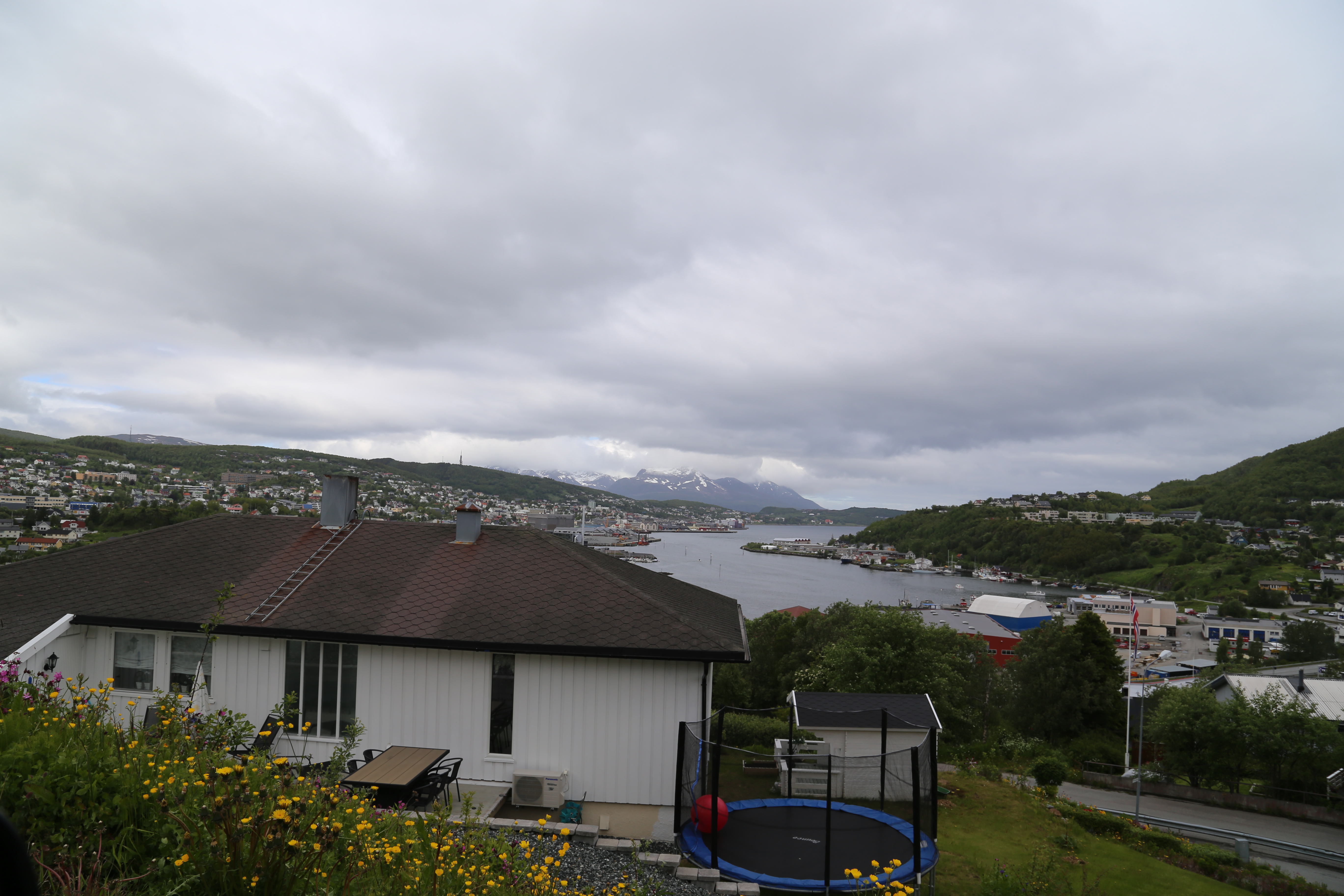 2014 Europe Trip Day 19 - Norway (Harstad & Kasfjord: Grete, Music Festival, Trondenes Church, Israelsen Gravestones, Viking Museum, Dinner with Israelsen Relatives (Tor-Arne & Bodil Eilertsen, Ernst Eilertsen, Arvid & Tove Eilertsen), Nupen Midnight Sun)