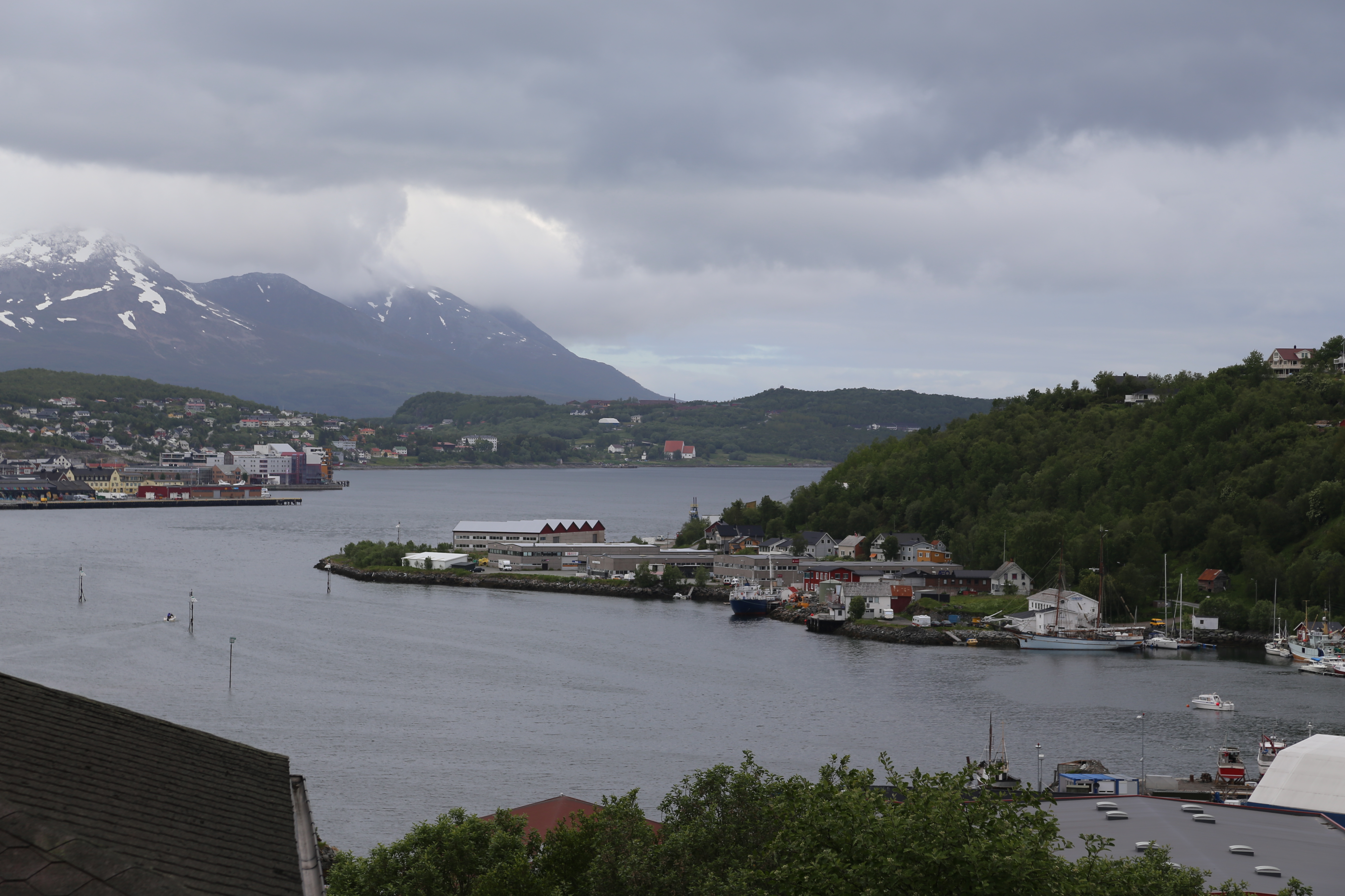 2014 Europe Trip Day 19 - Norway (Harstad & Kasfjord: Grete, Music Festival, Trondenes Church, Israelsen Gravestones, Viking Museum, Dinner with Israelsen Relatives (Tor-Arne & Bodil Eilertsen, Ernst Eilertsen, Arvid & Tove Eilertsen), Nupen Midnight Sun)