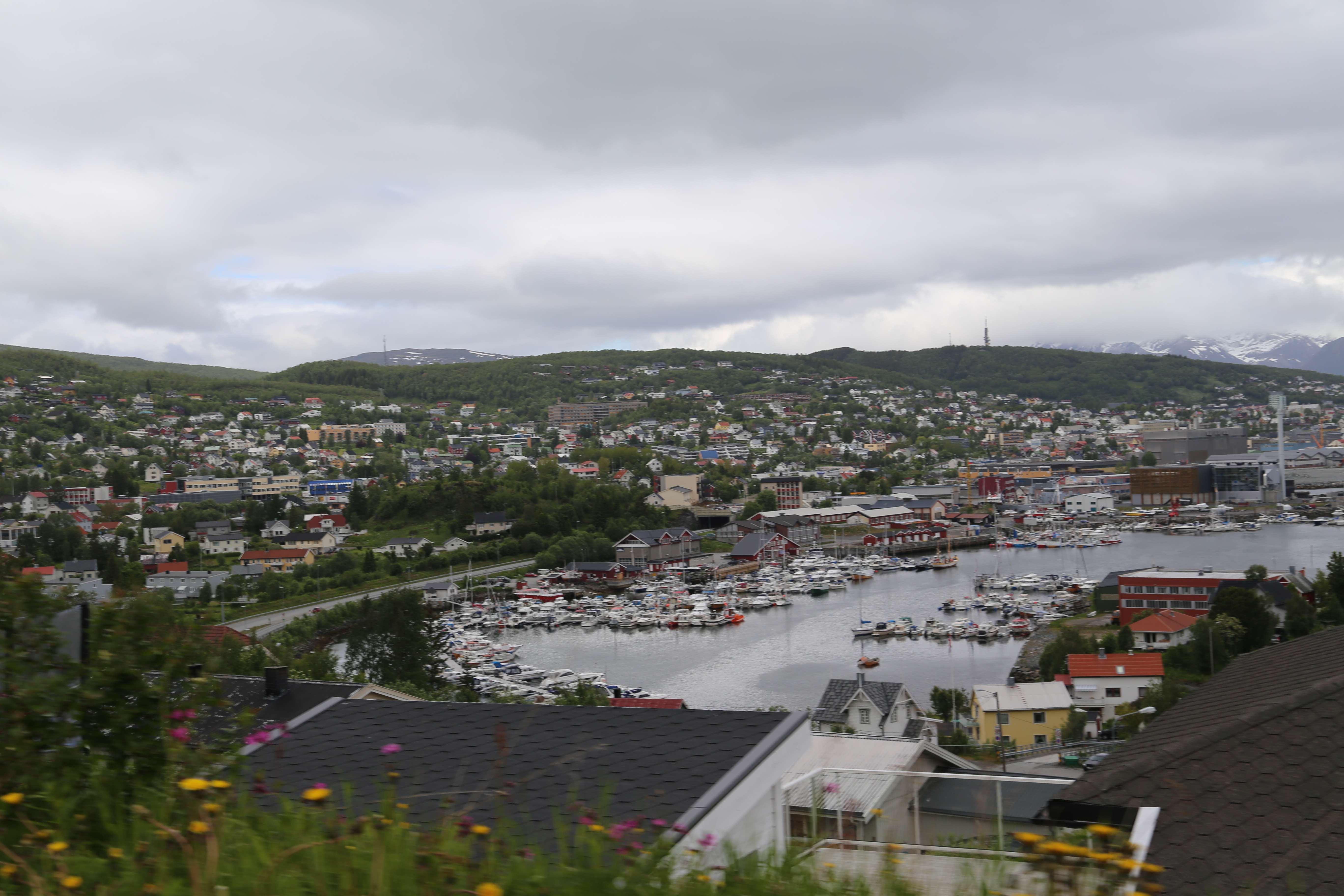 2014 Europe Trip Day 19 - Norway (Harstad & Kasfjord: Grete, Music Festival, Trondenes Church, Israelsen Gravestones, Viking Museum, Dinner with Israelsen Relatives (Tor-Arne & Bodil Eilertsen, Ernst Eilertsen, Arvid & Tove Eilertsen), Nupen Midnight Sun)