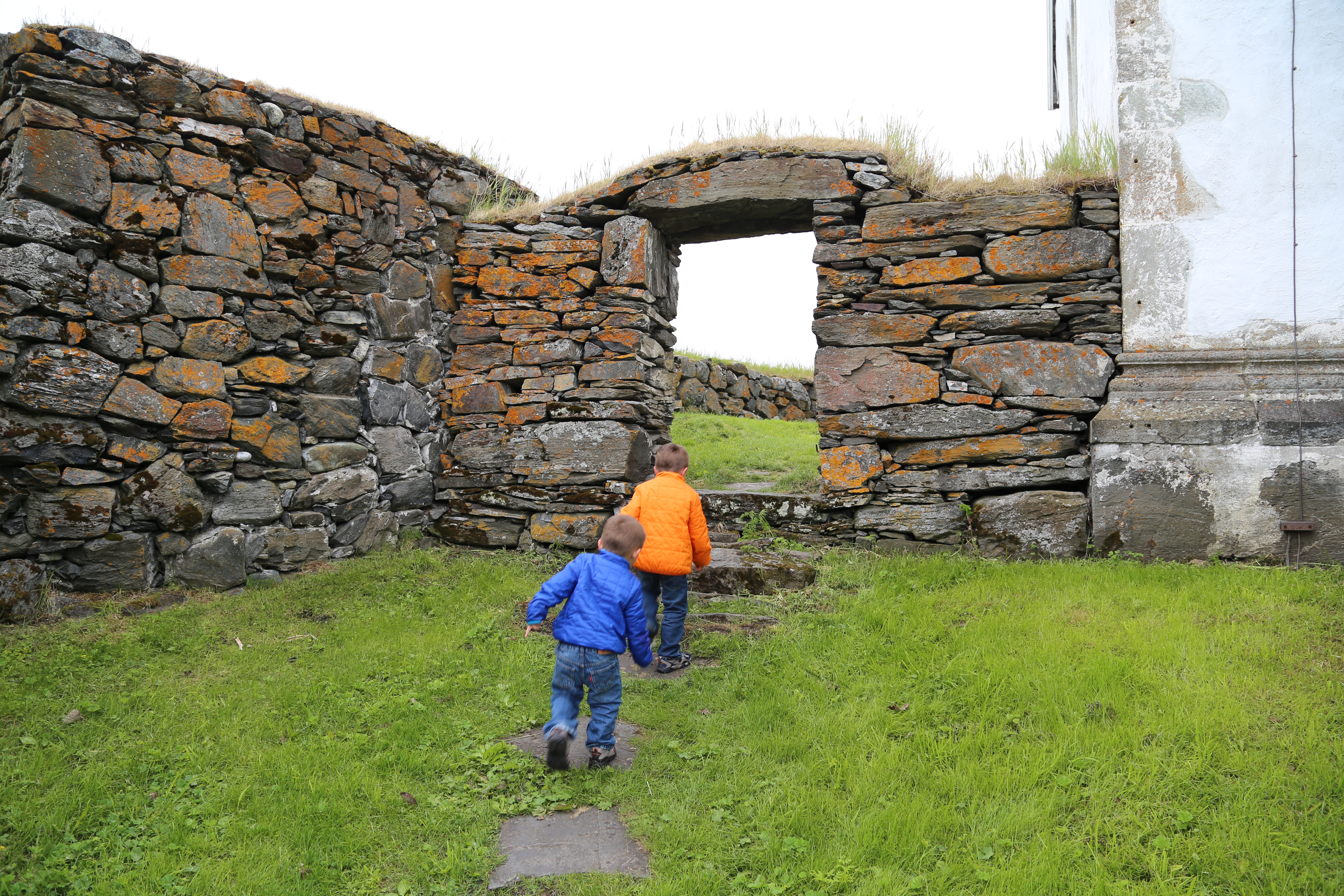 2014 Europe Trip Day 19 - Norway (Harstad & Kasfjord: Grete, Music Festival, Trondenes Church, Israelsen Gravestones, Viking Museum, Dinner with Israelsen Relatives (Tor-Arne & Bodil Eilertsen, Ernst Eilertsen, Arvid & Tove Eilertsen), Nupen Midnight Sun)