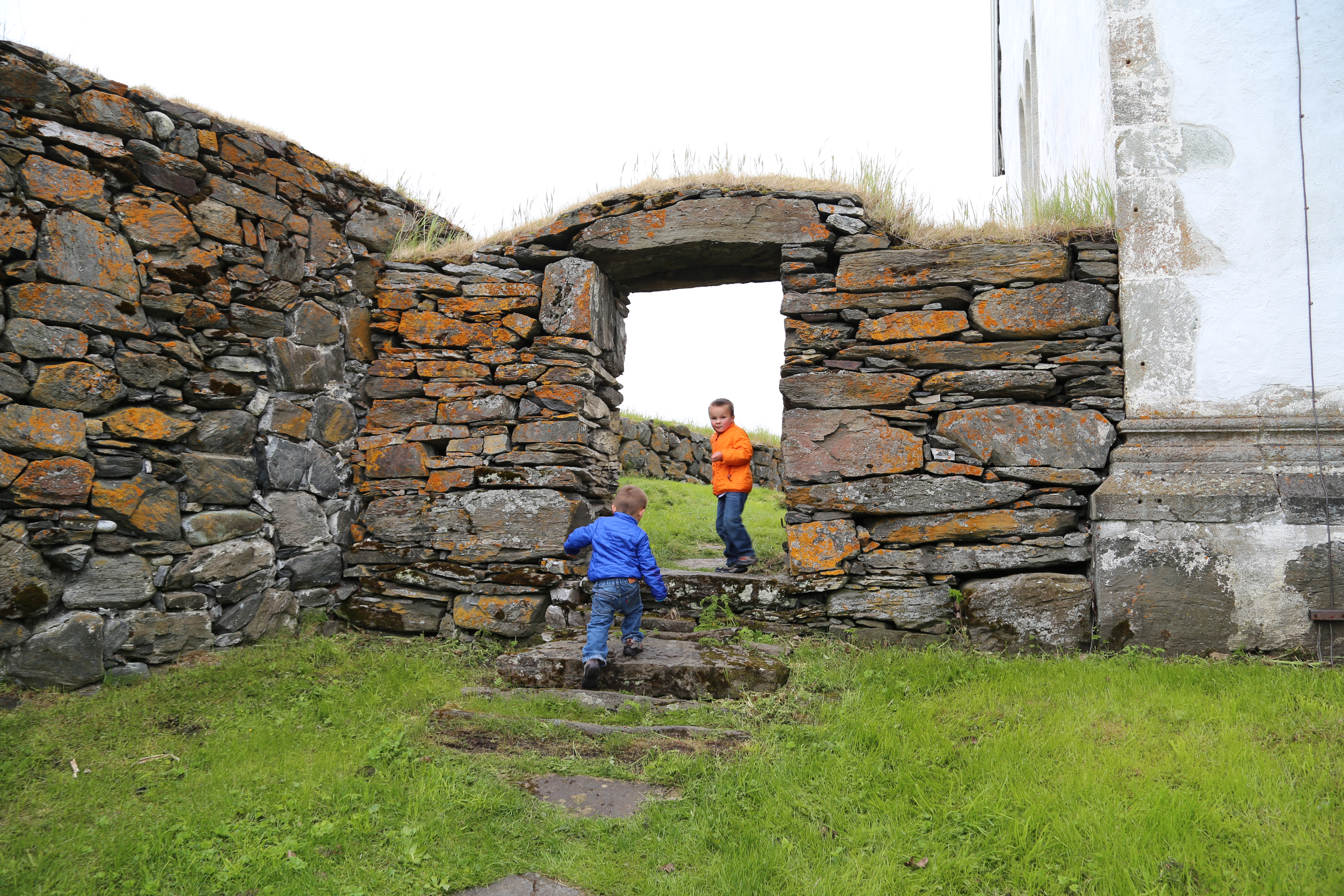 2014 Europe Trip Day 19 - Norway (Harstad & Kasfjord: Grete, Music Festival, Trondenes Church, Israelsen Gravestones, Viking Museum, Dinner with Israelsen Relatives (Tor-Arne & Bodil Eilertsen, Ernst Eilertsen, Arvid & Tove Eilertsen), Nupen Midnight Sun)